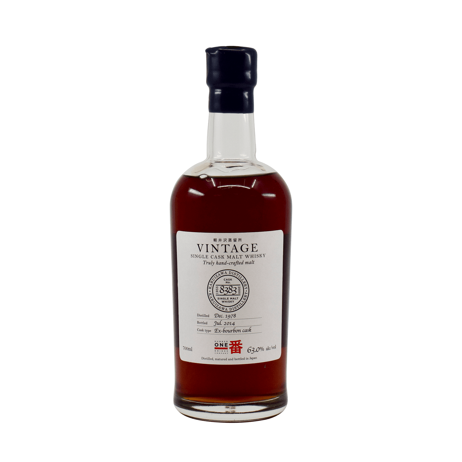 Karuizawa 1978 'Single Cask #8383' 63.00% 70cl