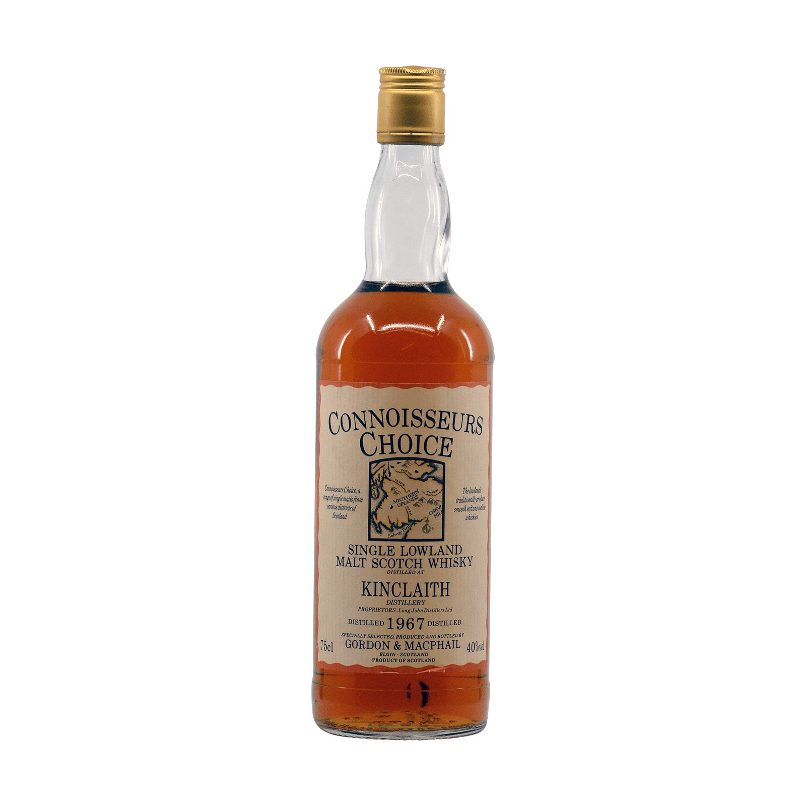 Kinclaith 1967 'Connoisseurs Choice' Gordon & MacPhail 40.00%