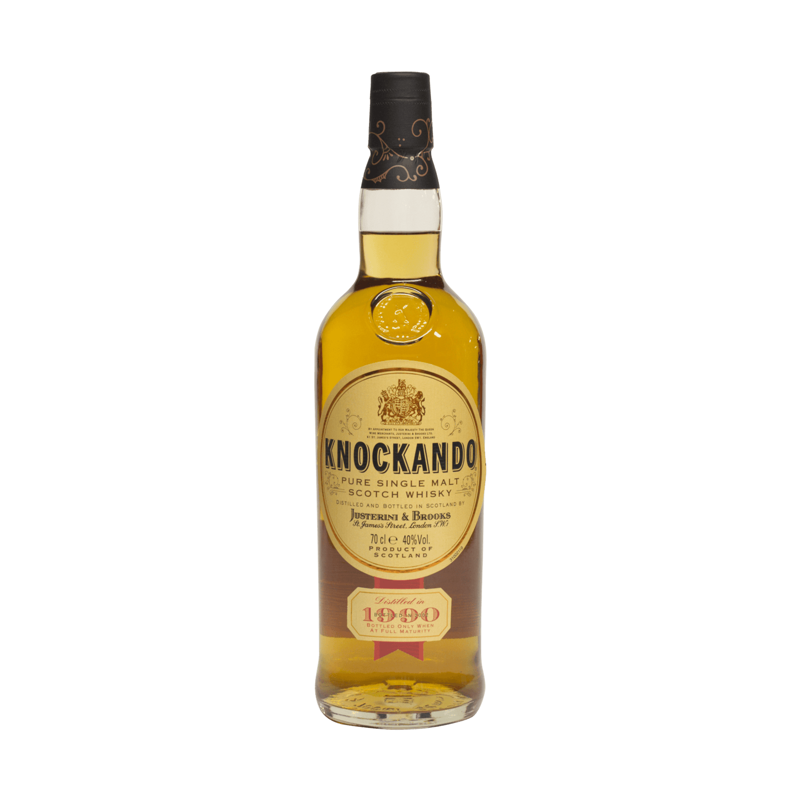 Knockando 1990 12 Year Old Justerini & Brooks 40.00%