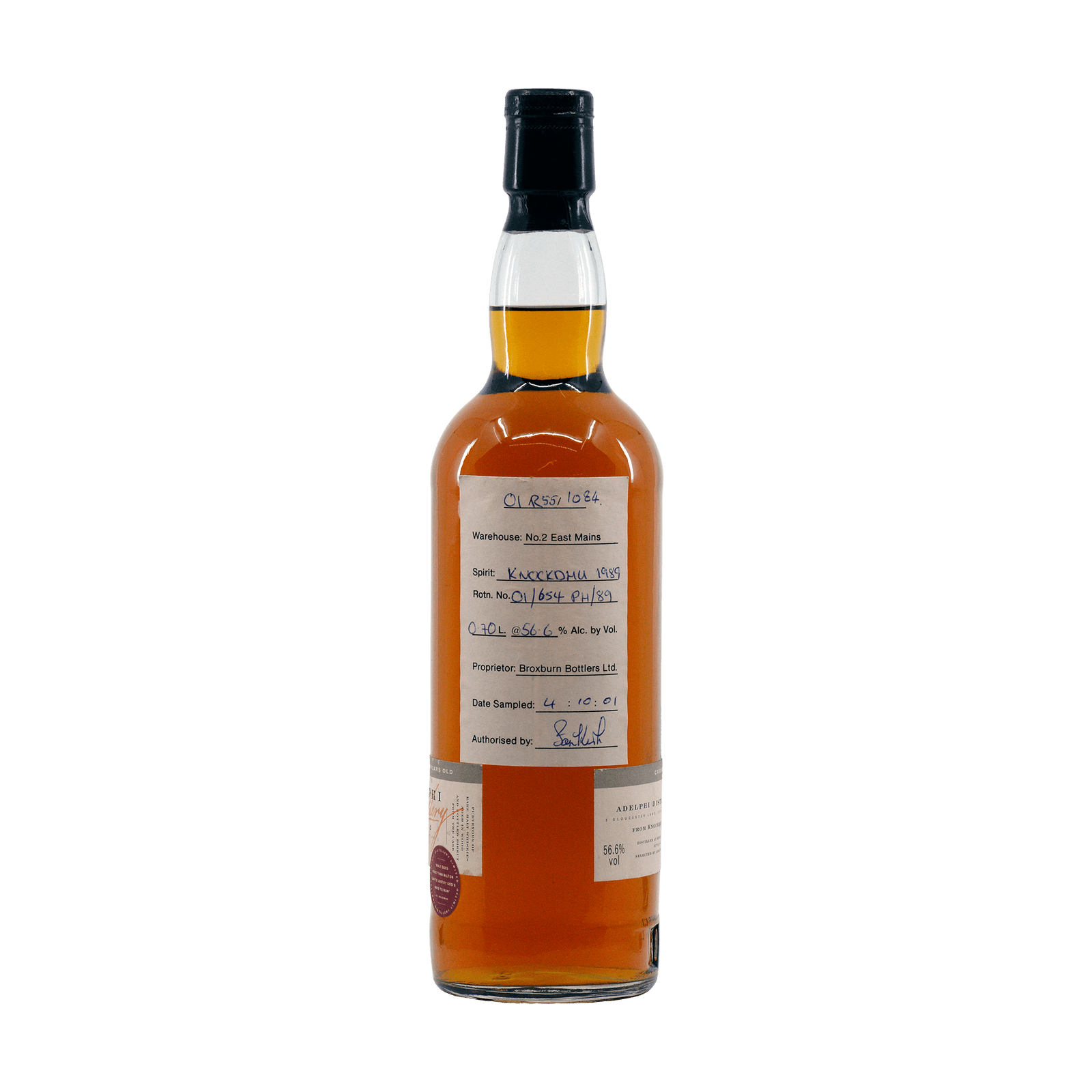 Knockdhu 1989 12 Year Old Adelphi 56.60%