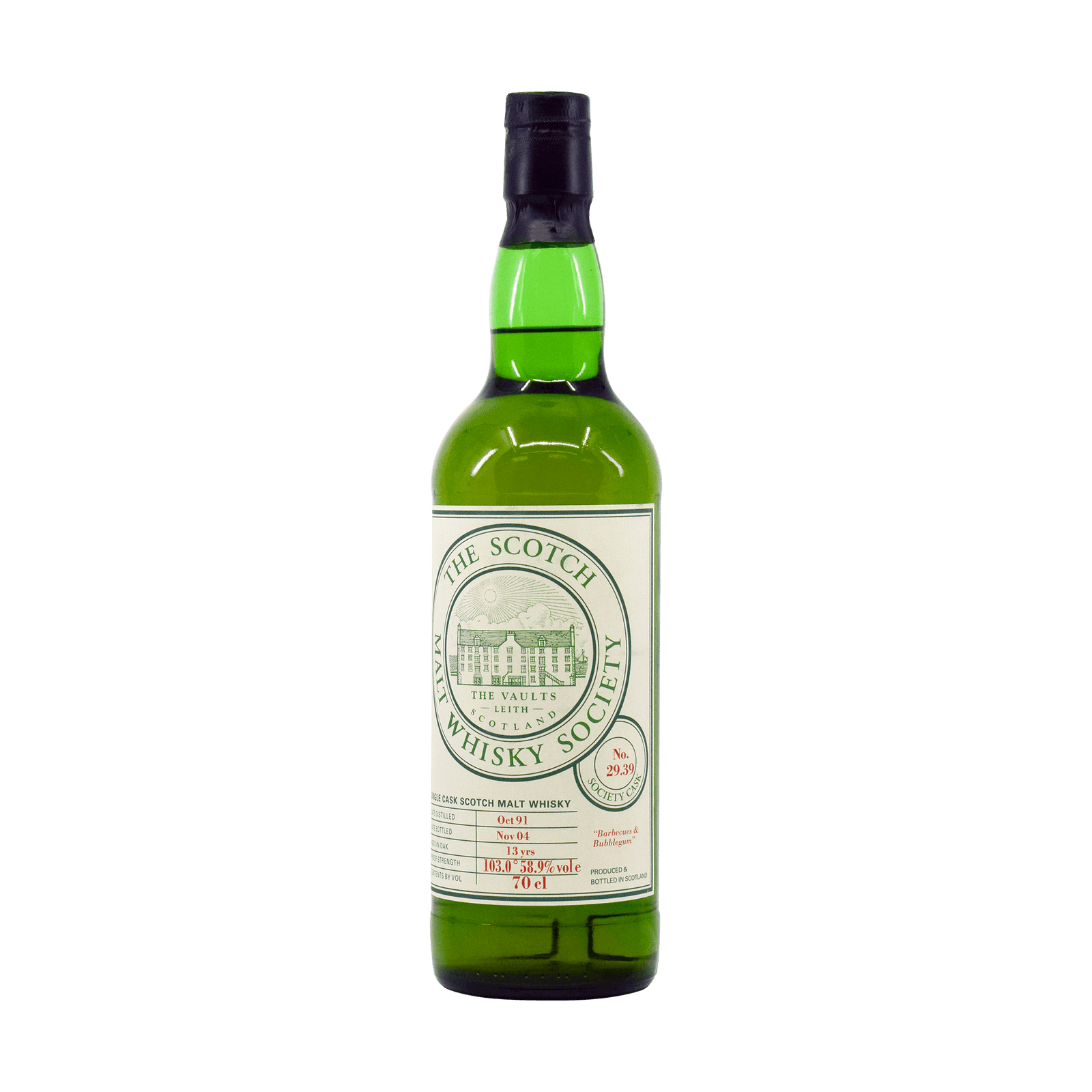 Laphroaig 1991 13 Year Old '29.39' SMWS 58.90% 70cl