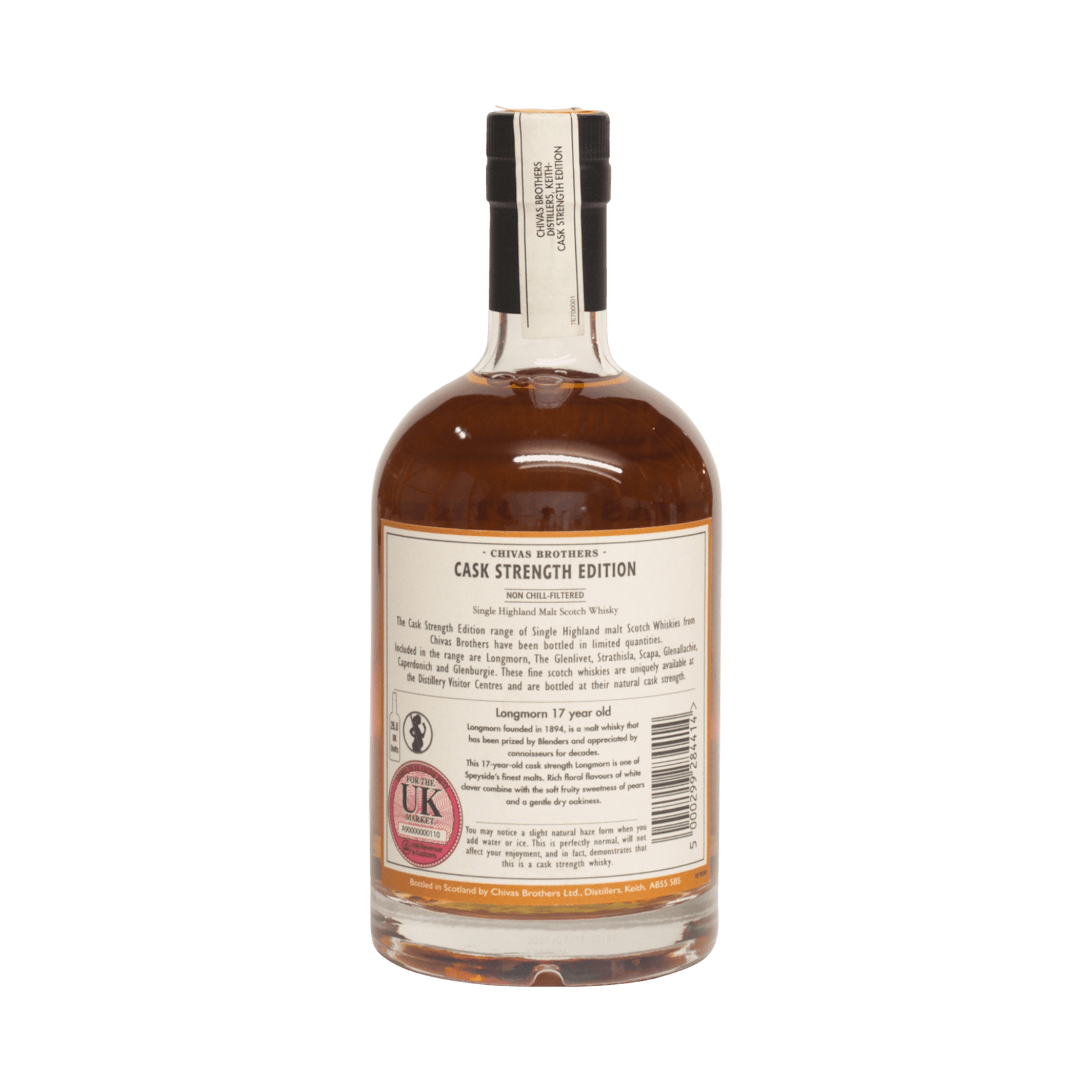 Longmorn 1987 17 Year Old ‘Cask Strength Edition’ Chivas Brothers 53.60% 50cl