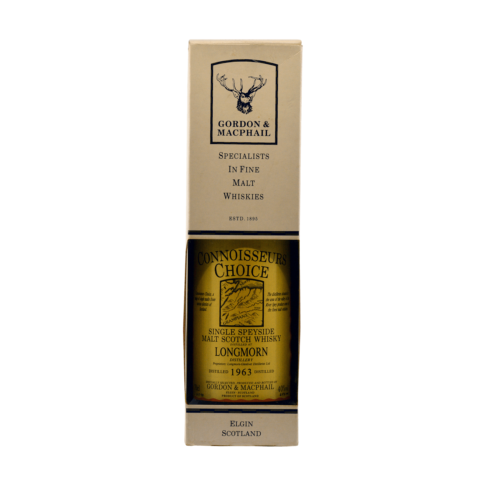 Longmorn 1963 31 Year Old 'Connoisseurs Choice' Gordon & MacPhail 40.00%
