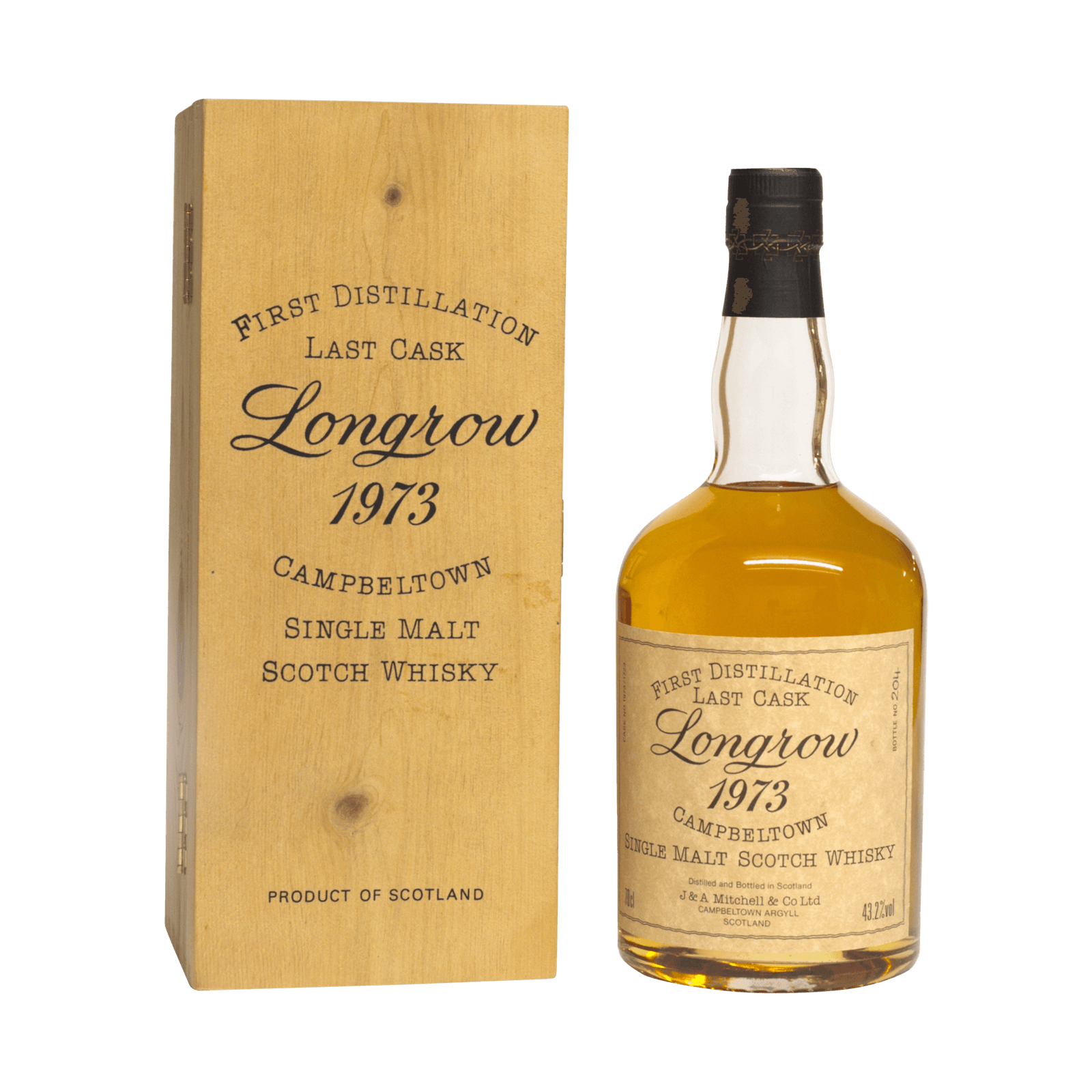 Longrow 1973 'First Distillation, Last Cask' 43.20%