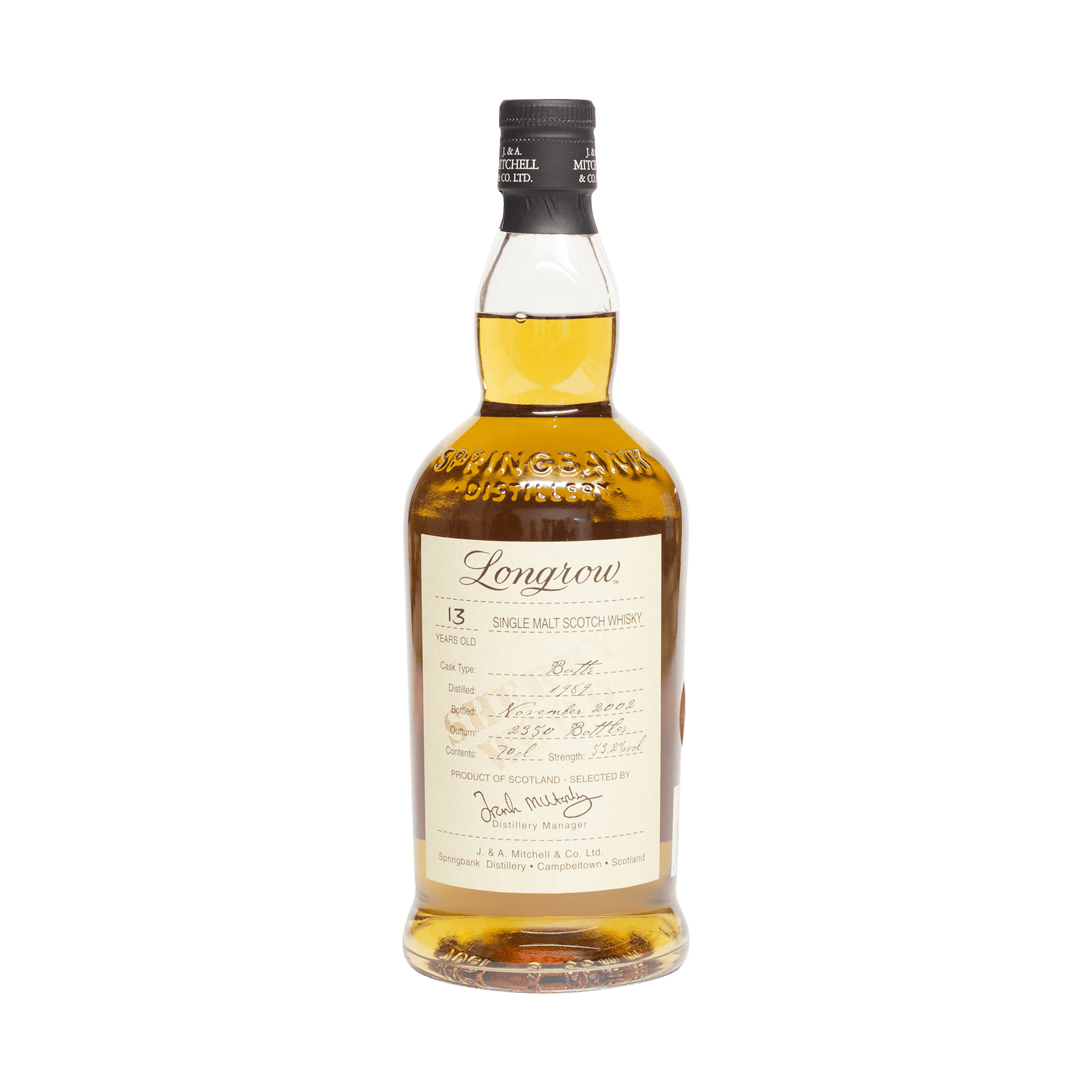 Longrow 1989 13 Year Old 53.20%