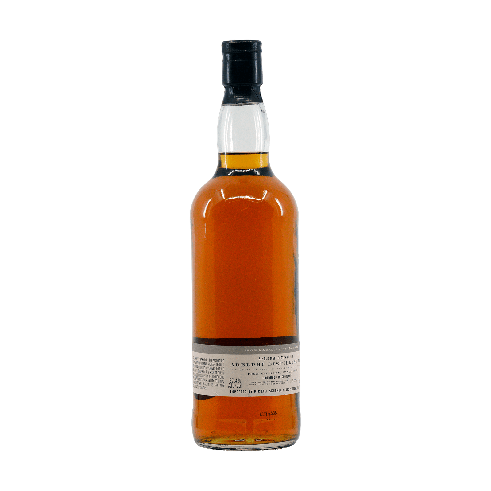 Macallan 1988 12 Year Old Adelphi 57.40%