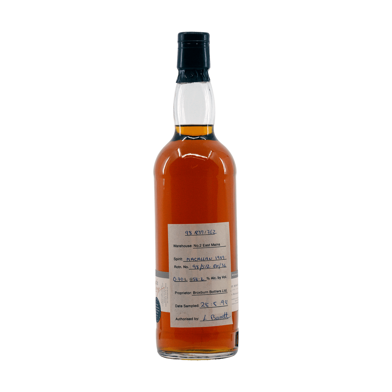 Macallan 1989 9 Year Old Adelphi 58.20%