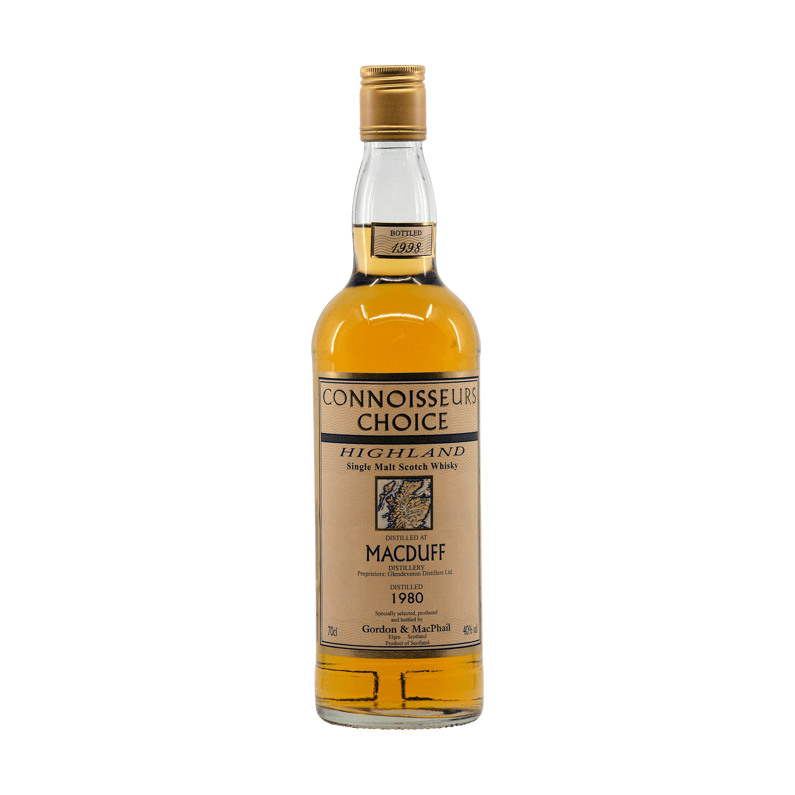 Macduff 1980 18 Year Old 'Connoisseurs Choice' Gordon & MacPhail 40.00%