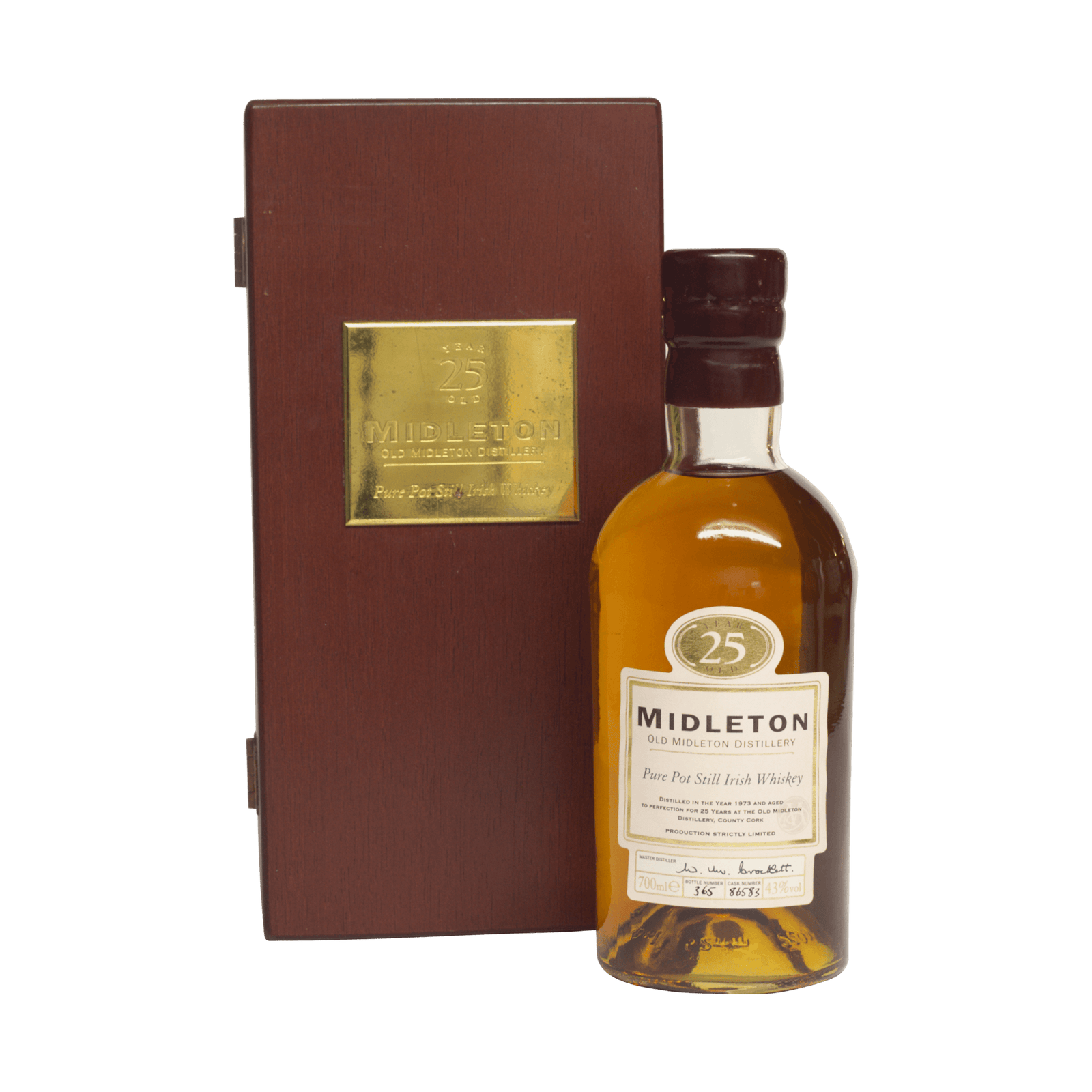 Midleton 1973 25 Year Old Pure Pot Still Irish Whiskey 43.00%