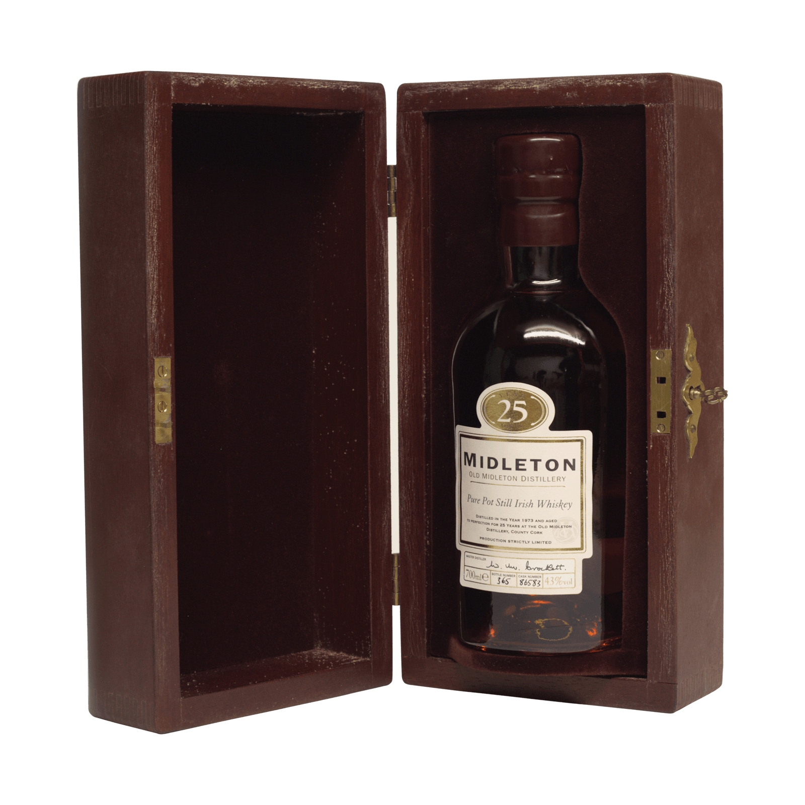 Midleton 1973 25 Year Old Pure Pot Still Irish Whiskey 43.00%