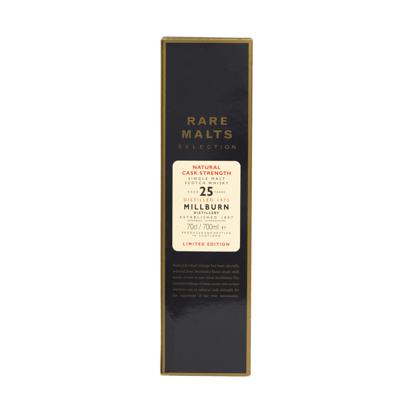 Millburn 1975 25 Year Old Rare Malts Selection 61.90%