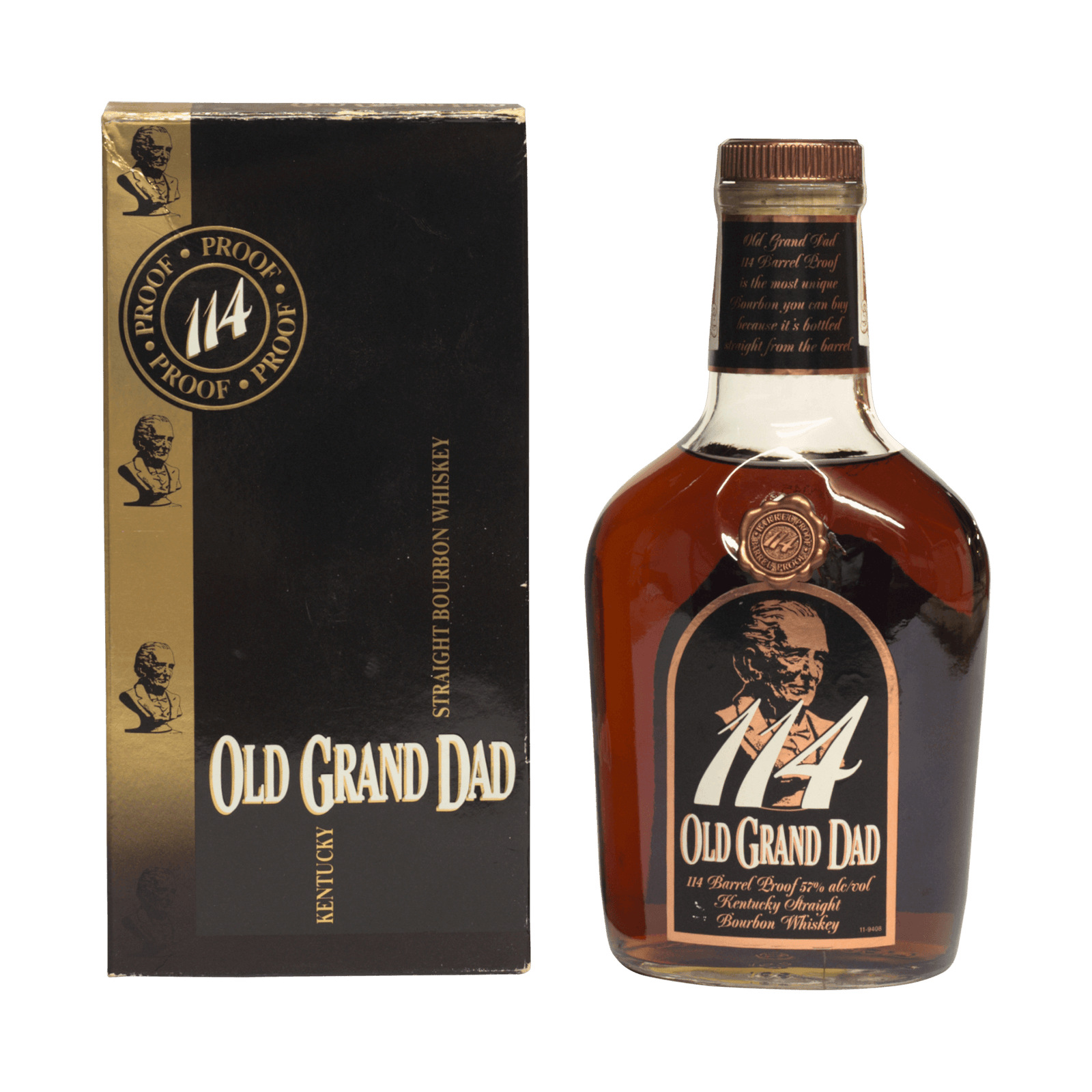 Old Grand Dad 114 Barrel Proof Kentucky Straight Bourbon Whiskey 57.00%