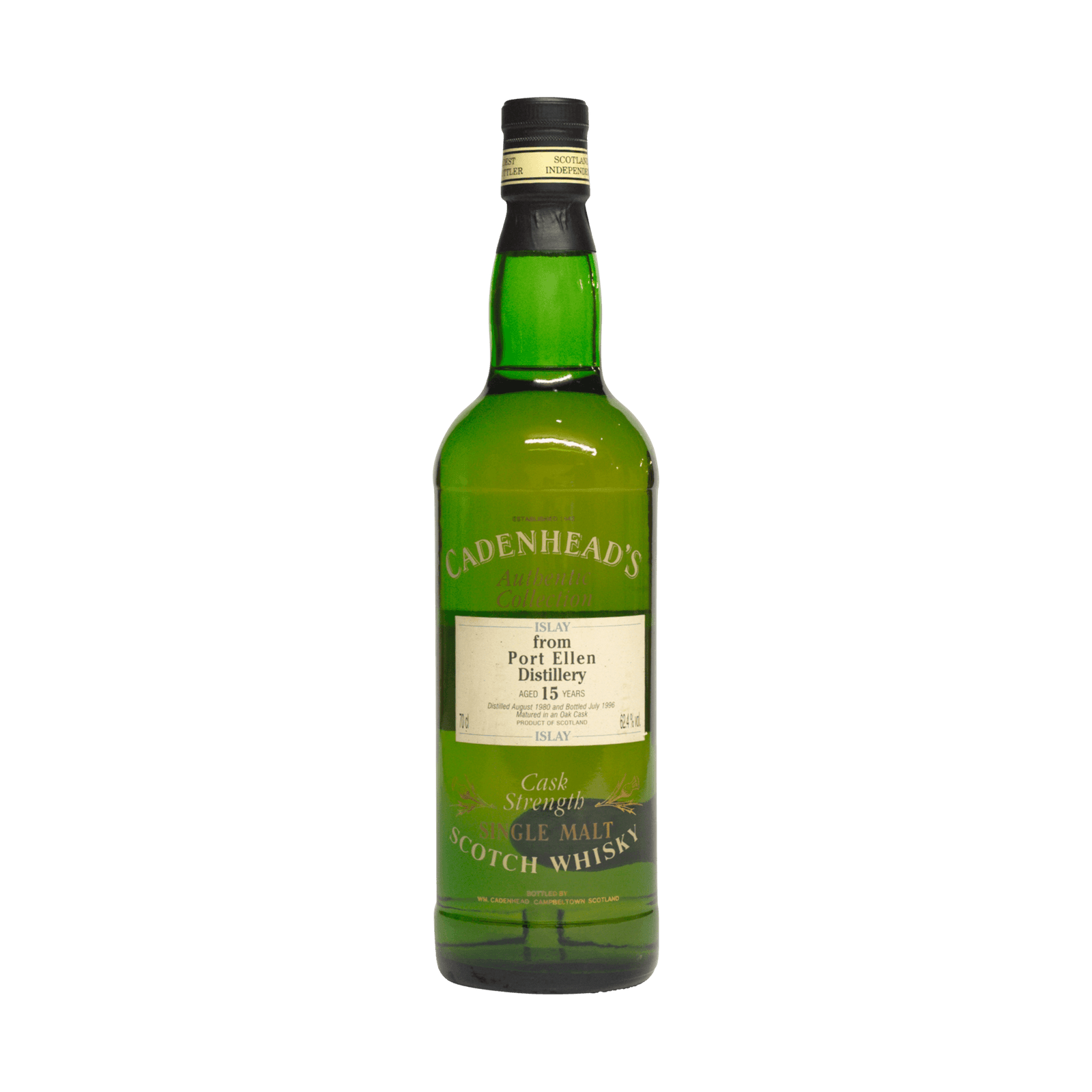Port Ellen 1980 15 Year Old 'Authentic Collection' Cadenheads 62.40%