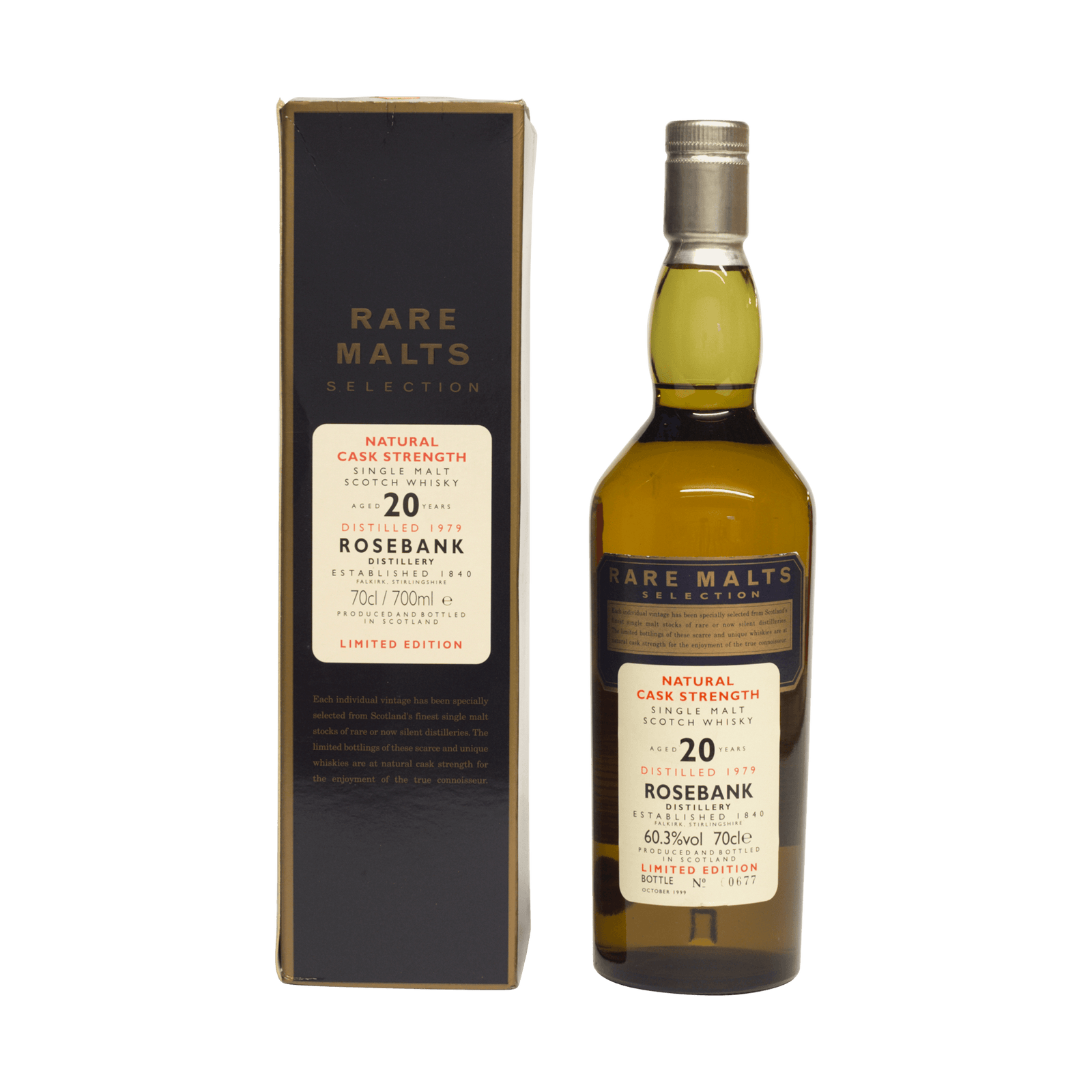 Rosebank 1979 20 Year Old Rare Malts Selection 60.30%