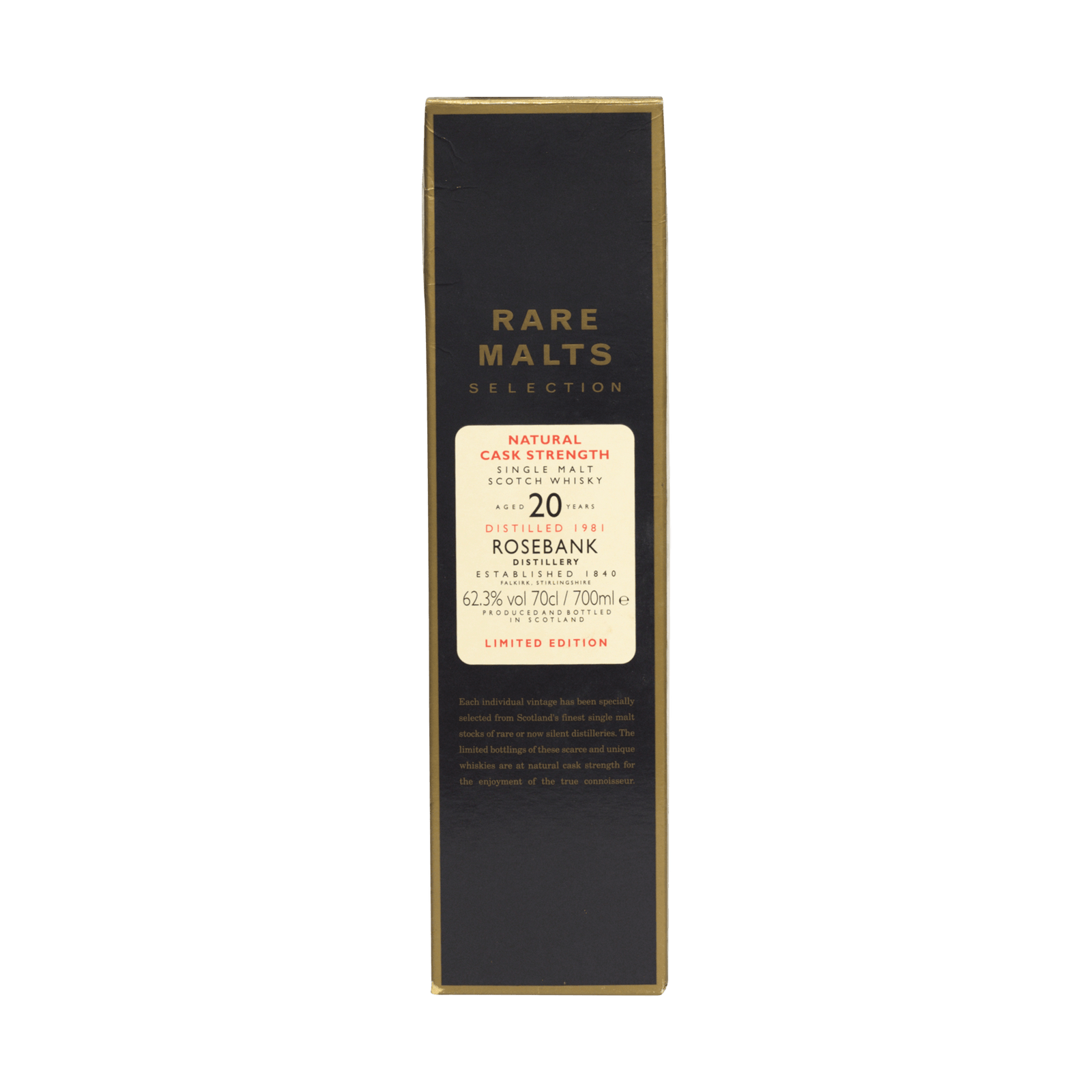 Rosebank 1981 20 Year Old Rare Malts Selection 62.30%