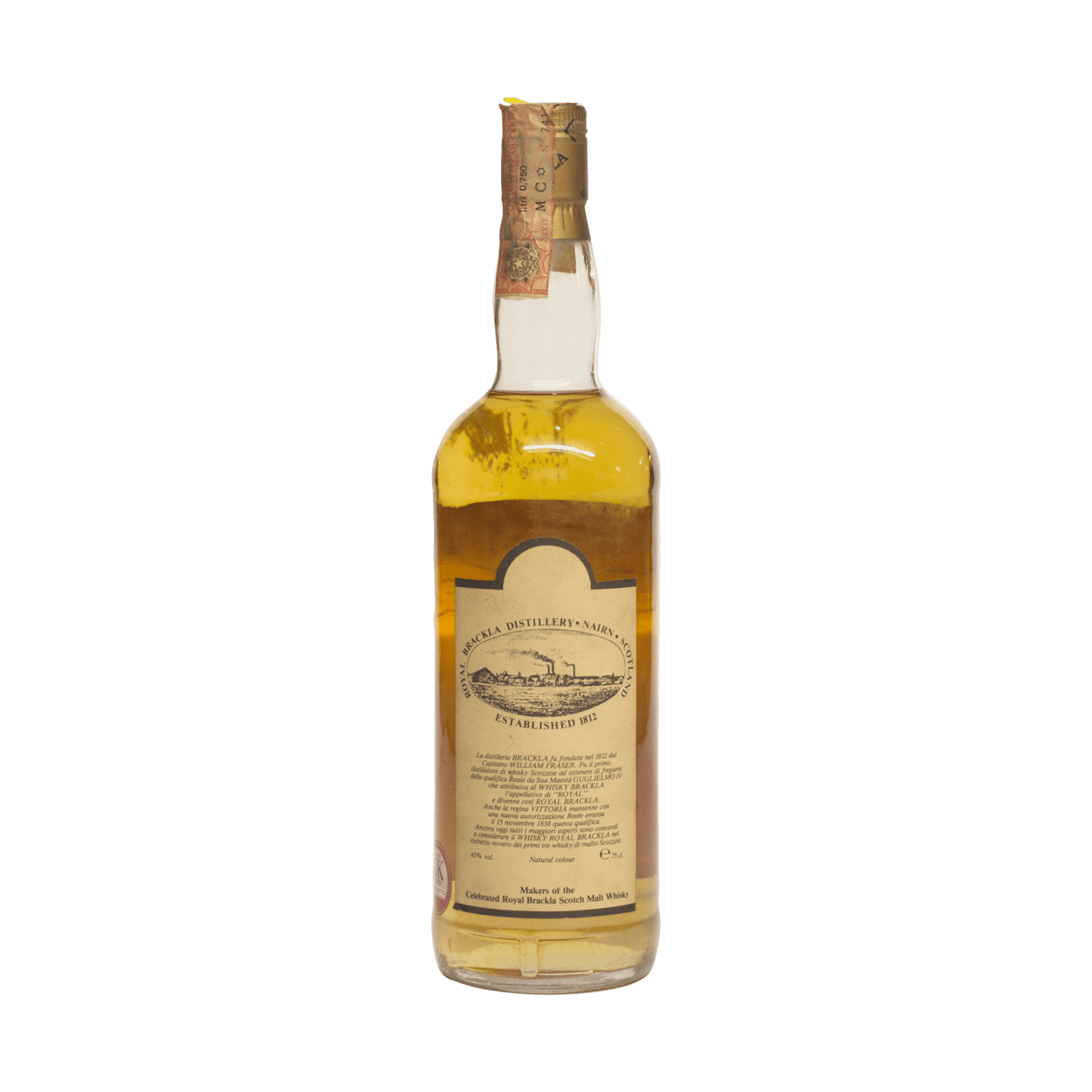 Royal Brackla 12 Year Old 43.00%