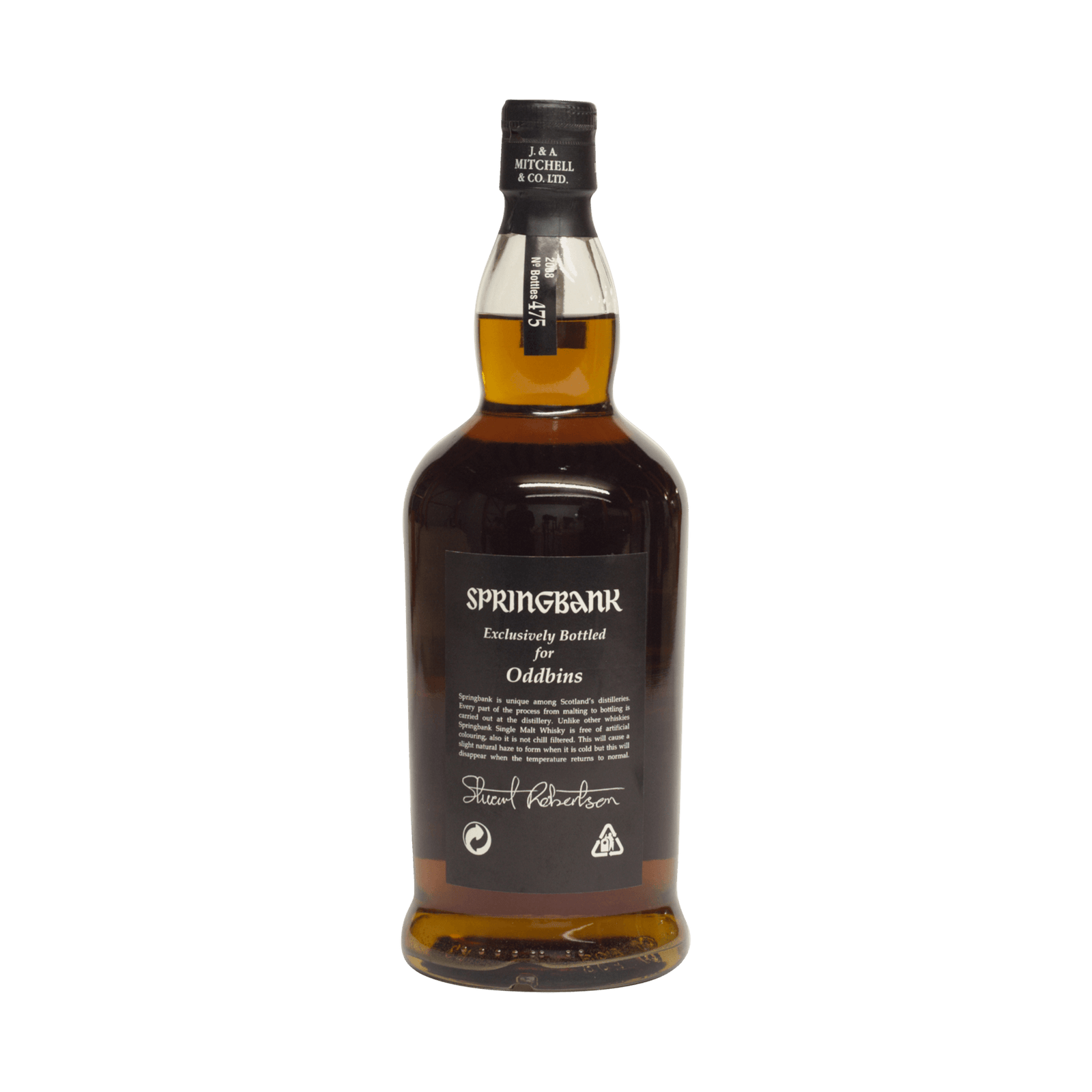 Springbank 1997 'Vintage' Oddbins 59.40%