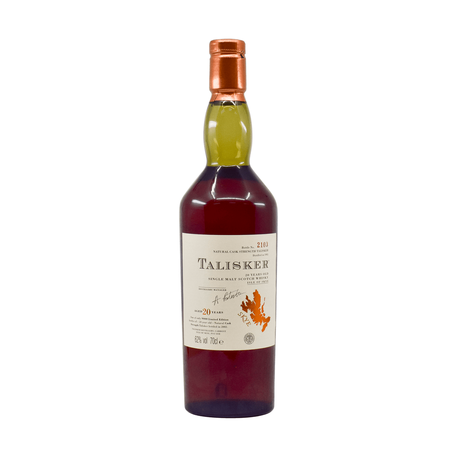 Talisker 1981 20 Year Old 62.00% 70cl