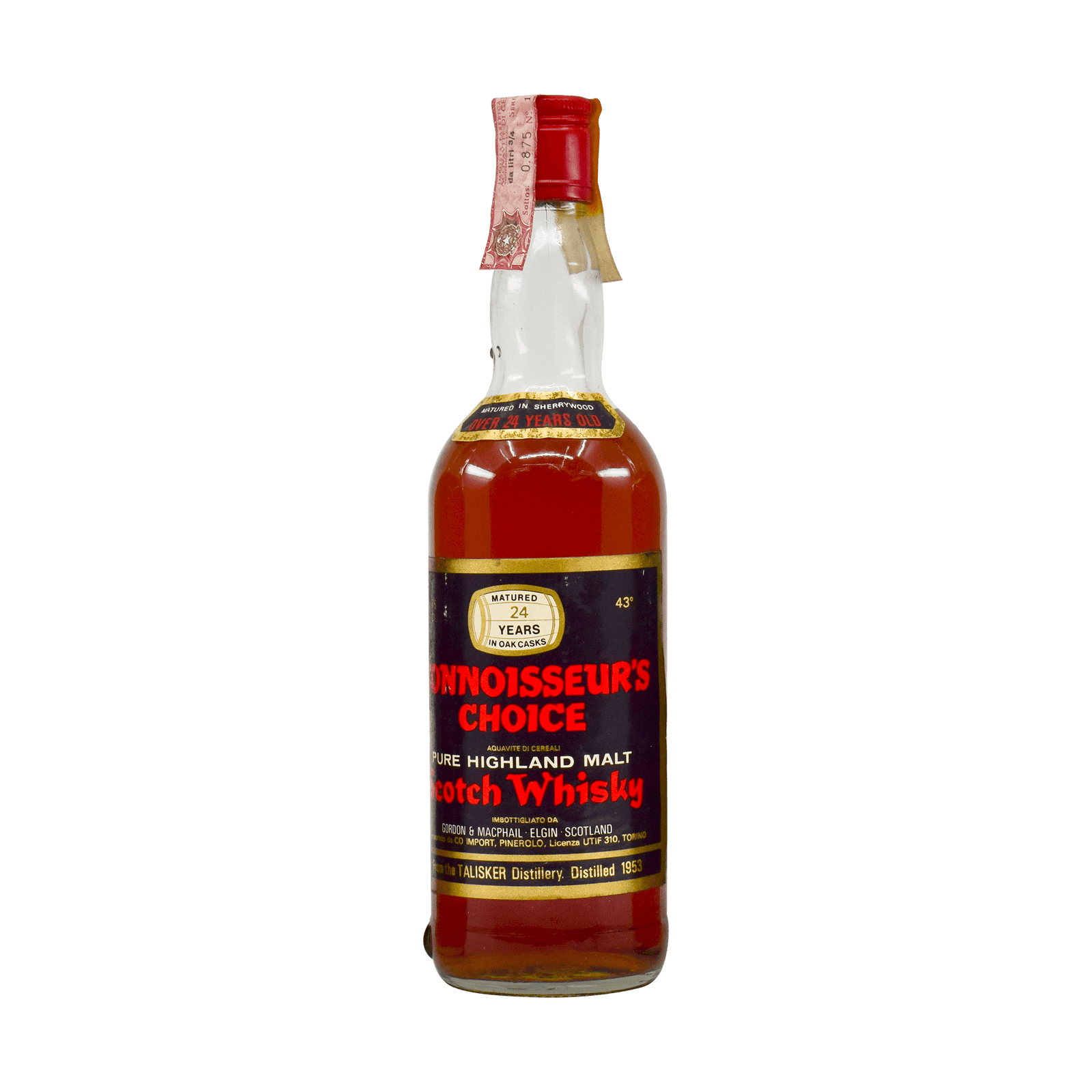 Talisker 1953 24 Year Old 'Connoisseurs Choice' Gordon & MacPhail 43.00% 75cl