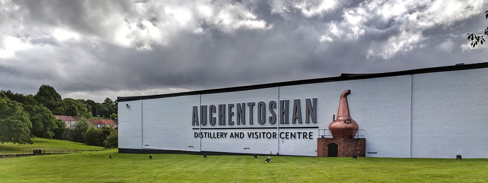 The Auchentoshan distillery in the Lowland whisky region of Scotland.