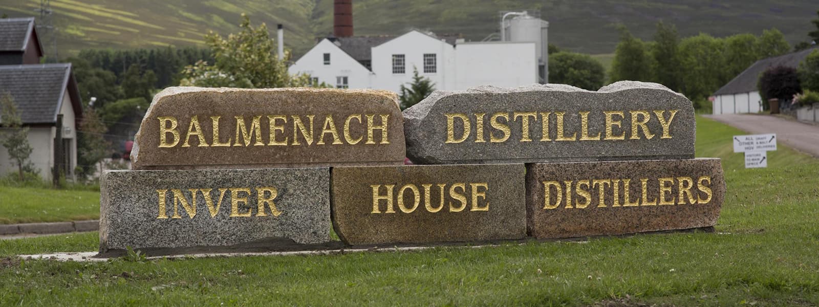 The Balmenach distillery in the Speyside whisky region of Scotland.
