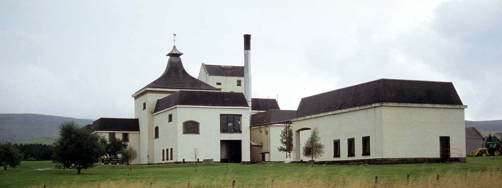 The Braeval distillery in the Speyside whisky region of Scotland.