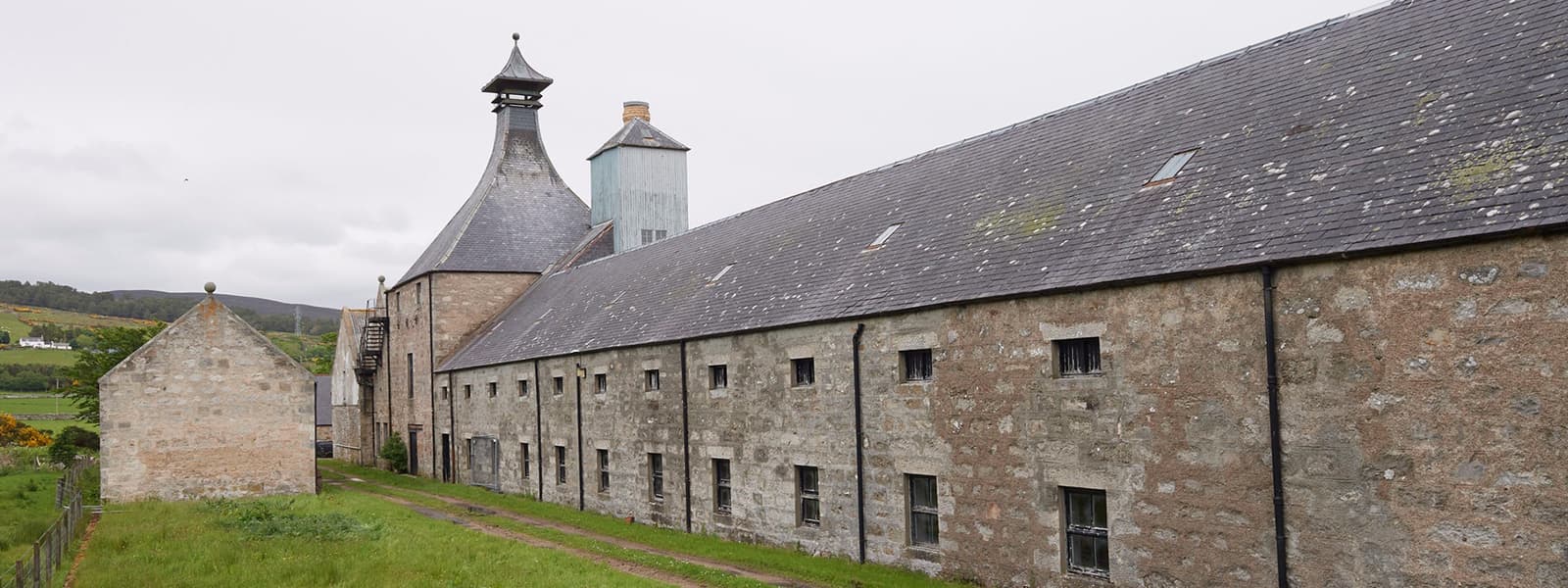 The Brora distillery in the Highland whisky region of Scotland.