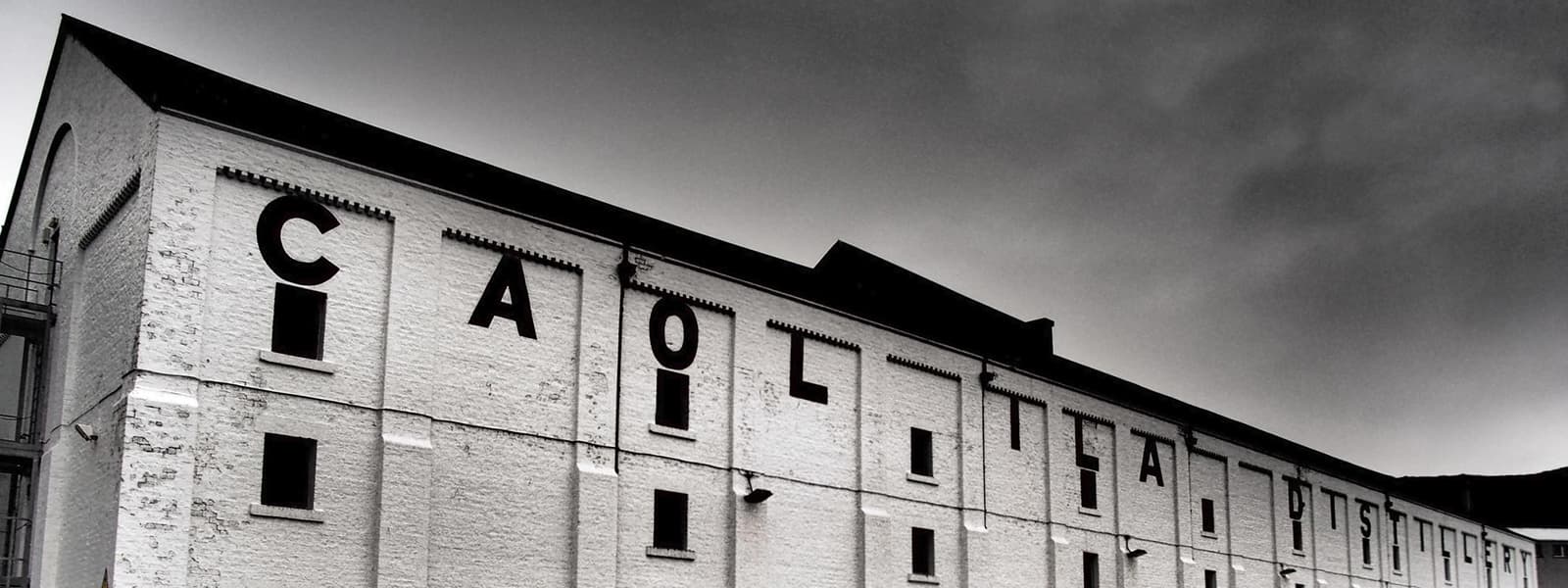 The Caol Ila distillery in the Islay whisky region of Scotland.
