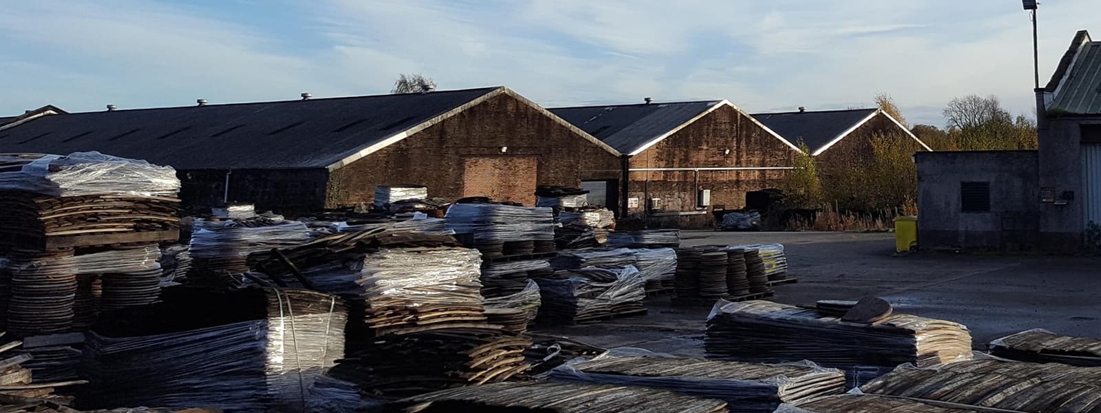 The Carsebridge distillery in the Lowland whisky region of Scotland.