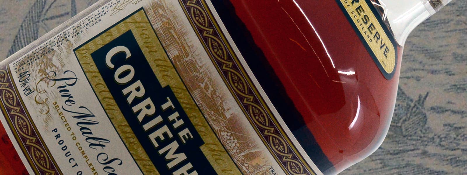 The Corriemhor blended Scotch whisky – perfect with a fine cigar!