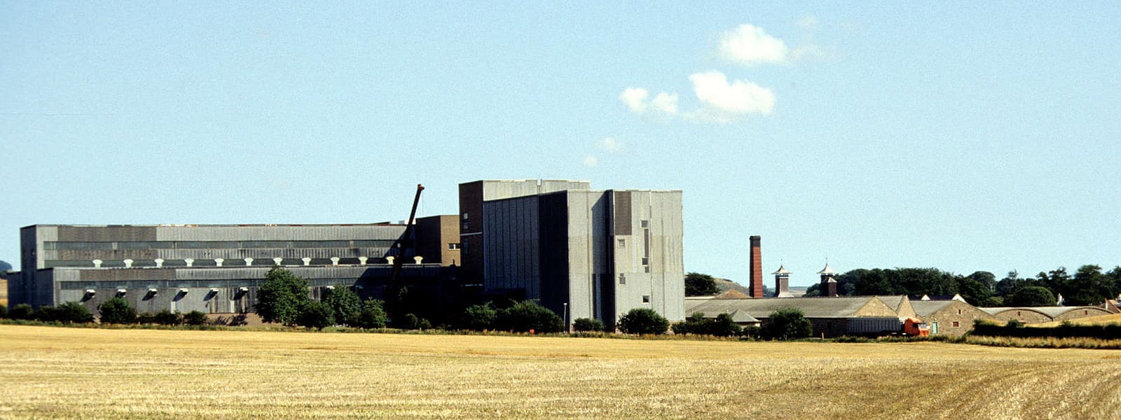 The Glenesk distillery in the Highlands whisky region of Scotland.