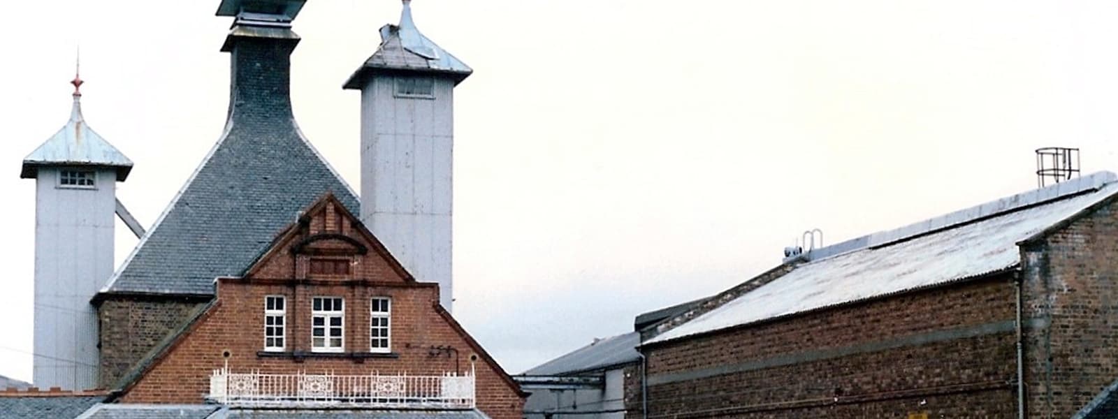 The Glenlochy distillery in the Highland whisky region of Scotland.