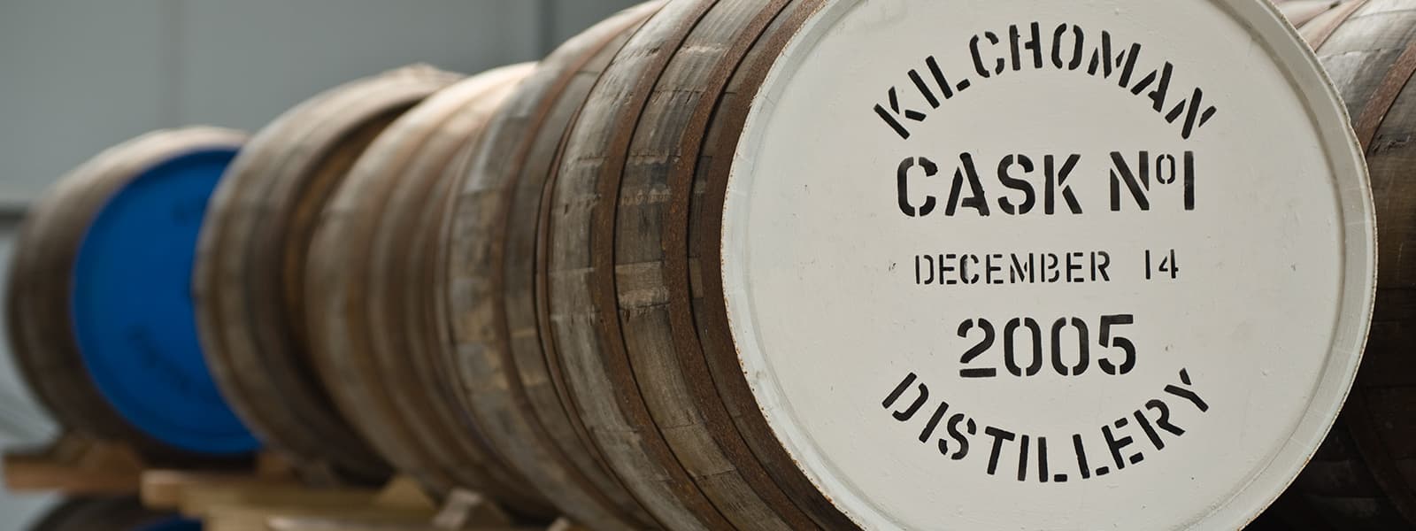 The Kilchoman distillery in the Islay whisky region of Scotland.