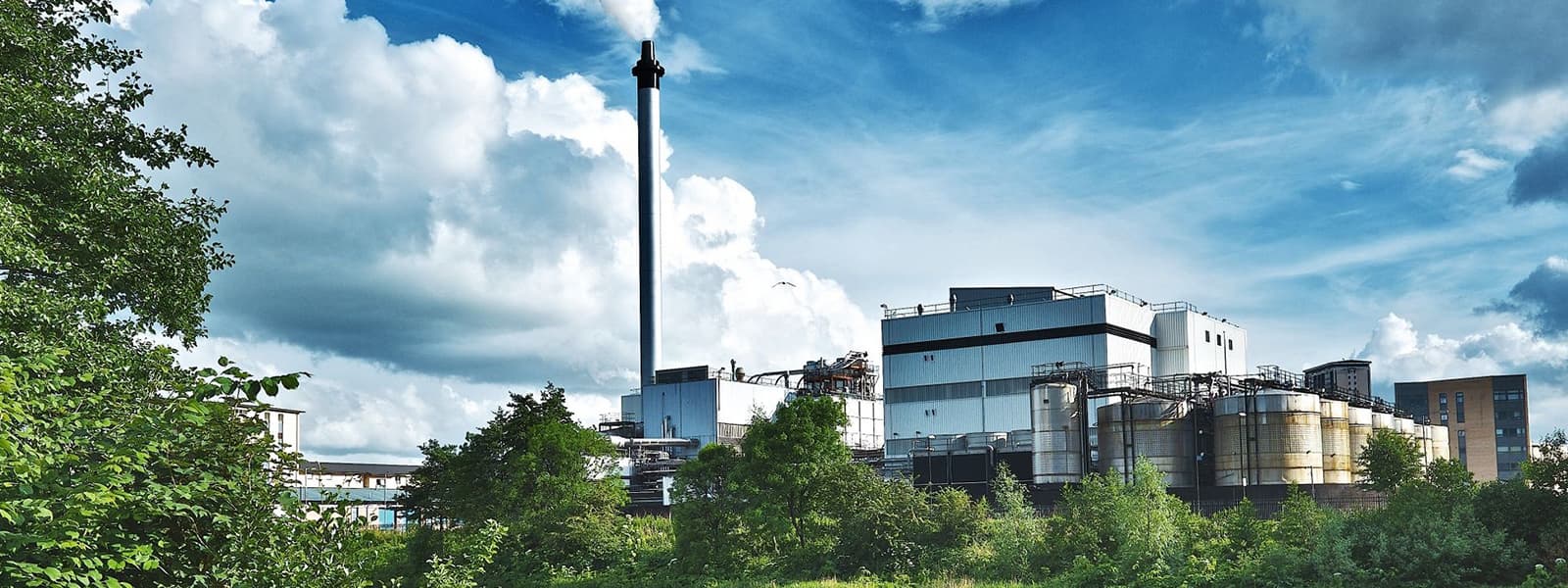 The Kinclaith distillery in the Lowland whisky region of Scotland.