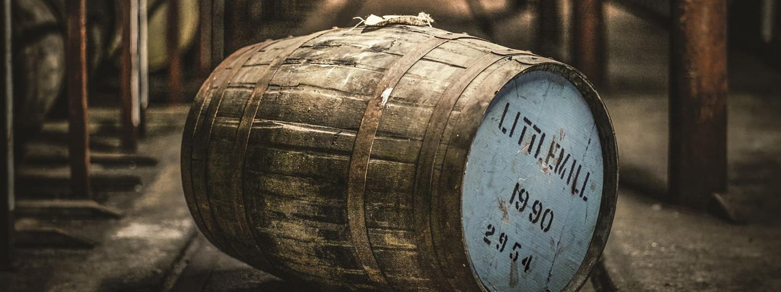 The Littlemill distillery in the Lowland whisky region of Scotland.