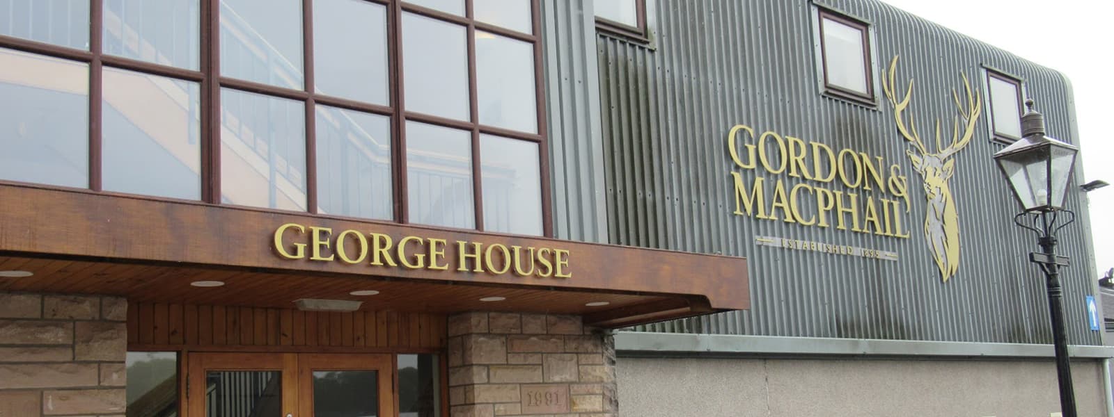 The Gordon & MacPhail headquarters in the Speyside whisky region of Scotland.