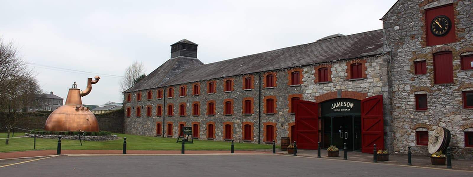 The Old Midleton distillery in Ireland.