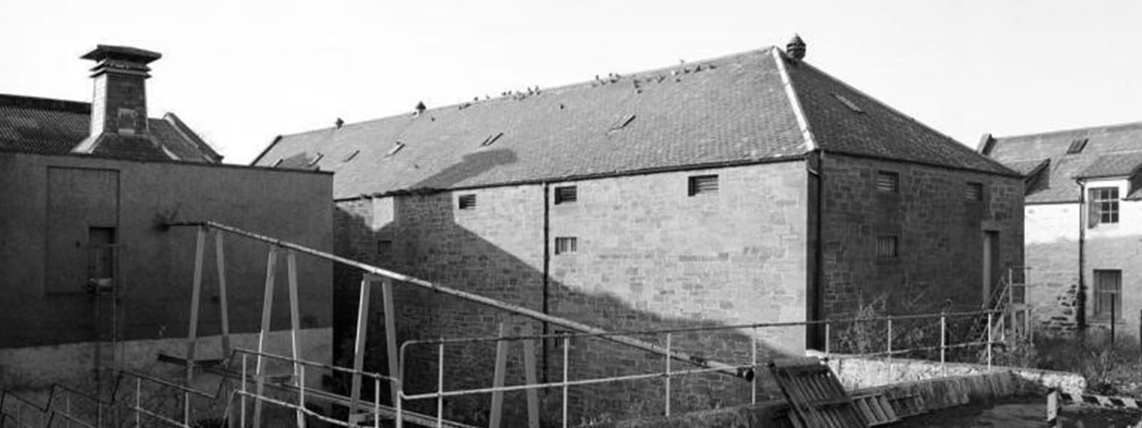 The North Port distillery in the Highland whisky region of Scotland.