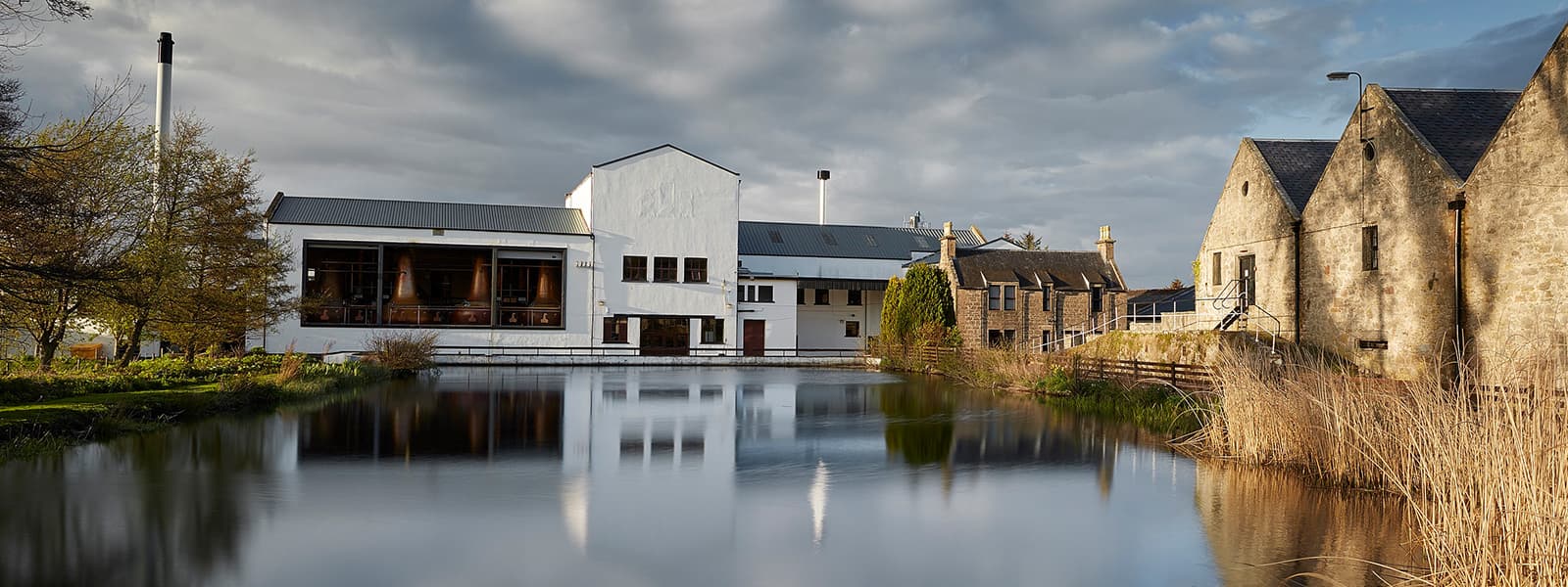 The Royal Brackla distillery in the Speyside whisky region of Scotland.
