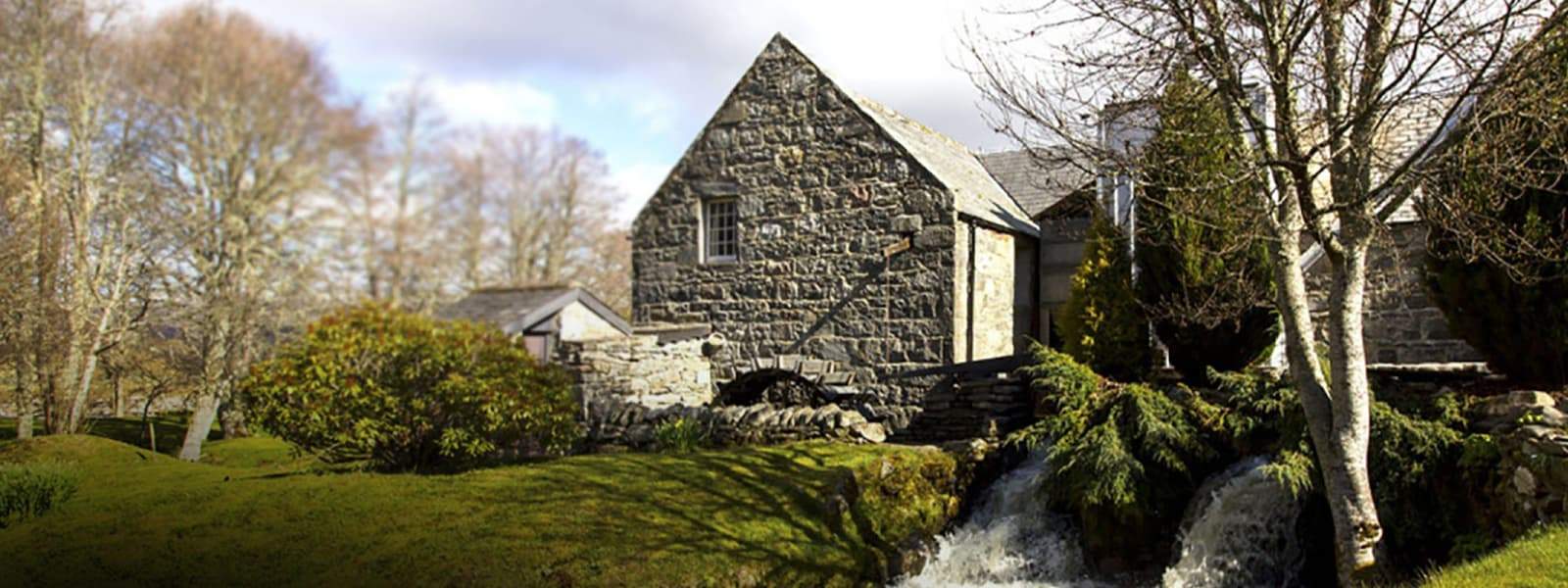 The Speyside (Spey) distillery in the Speyside whisky region of Scotland.