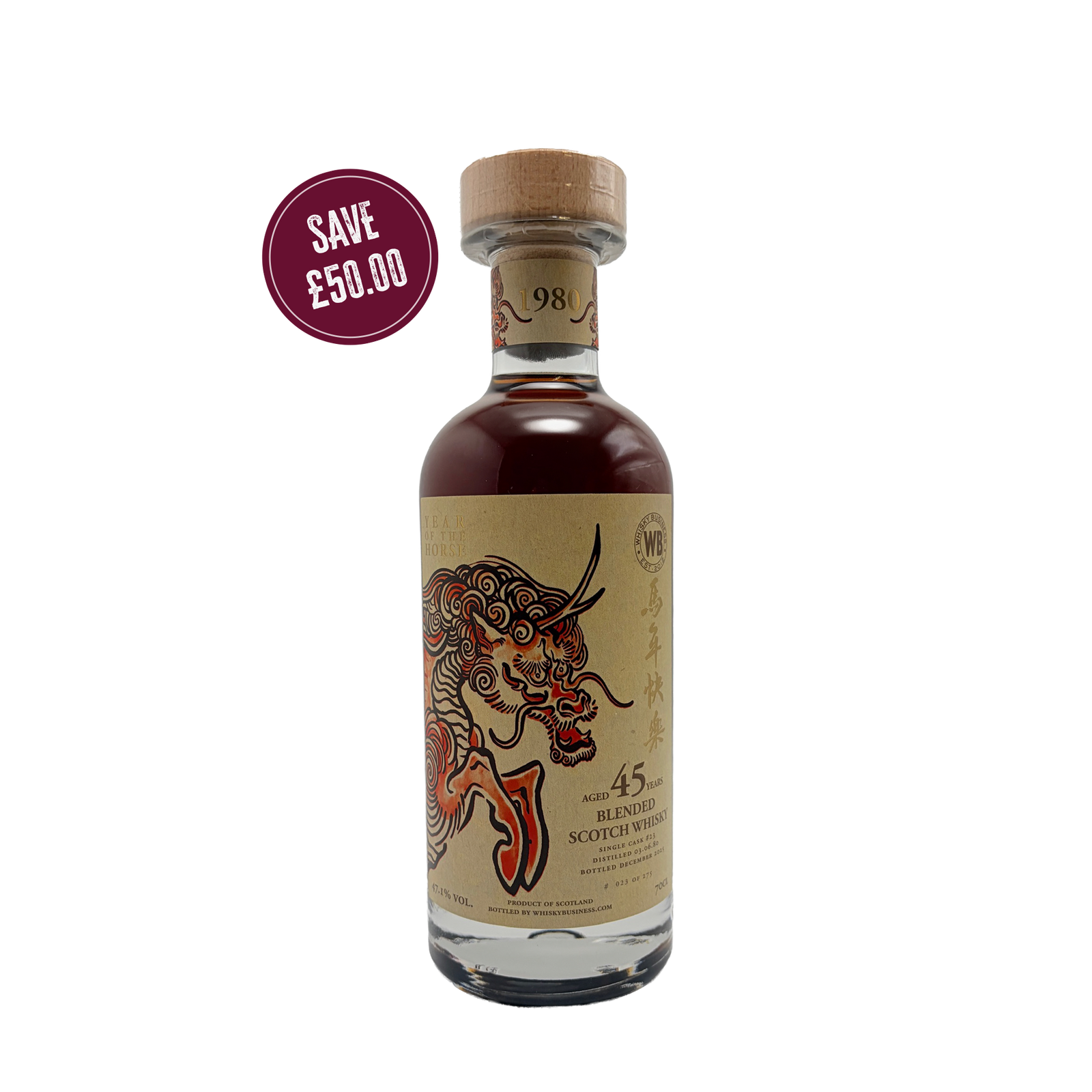 Year of the Horse 2026 – 45 years – Blend 1980