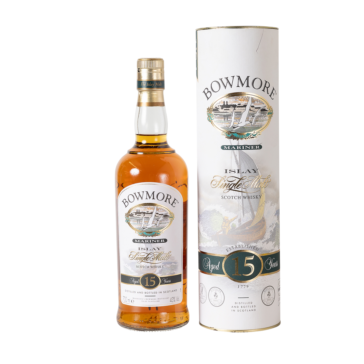 Bowmore 15 Year Old Mariner Screen Print 43.00% 70cl