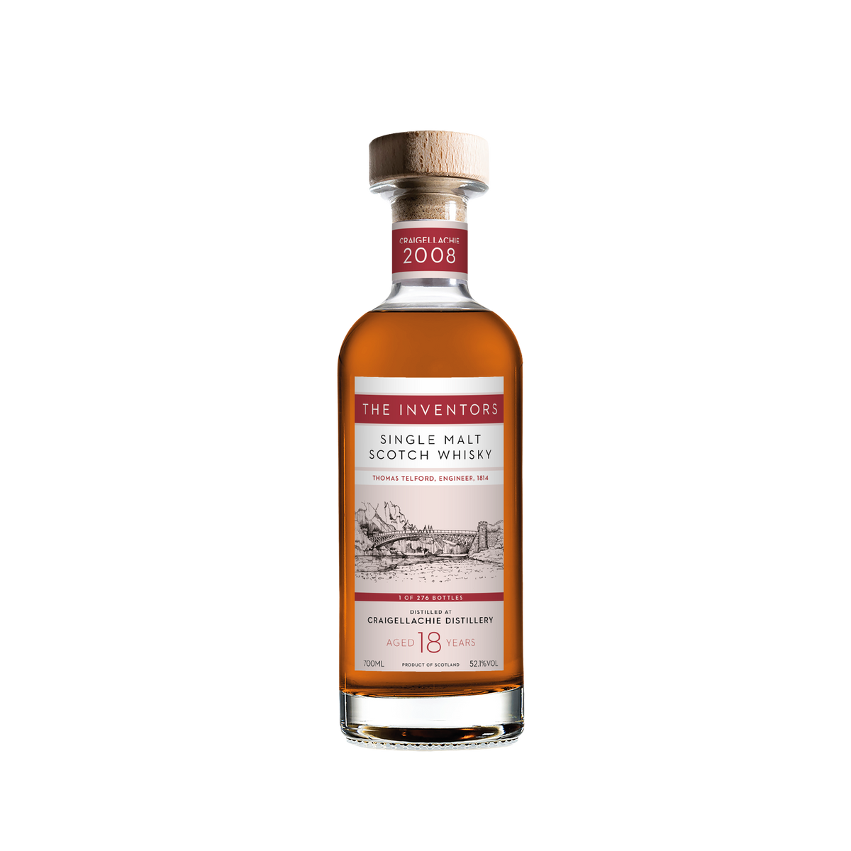 Craigellachie 2008 18 Year Old 'The Inventors' 52.10% 70cl