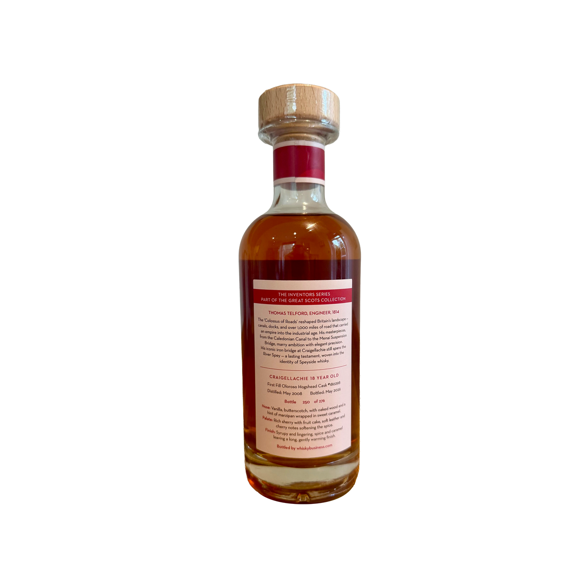 Craigellachie 2008 18 Year Old 'The Inventors' 53.10% 70cl