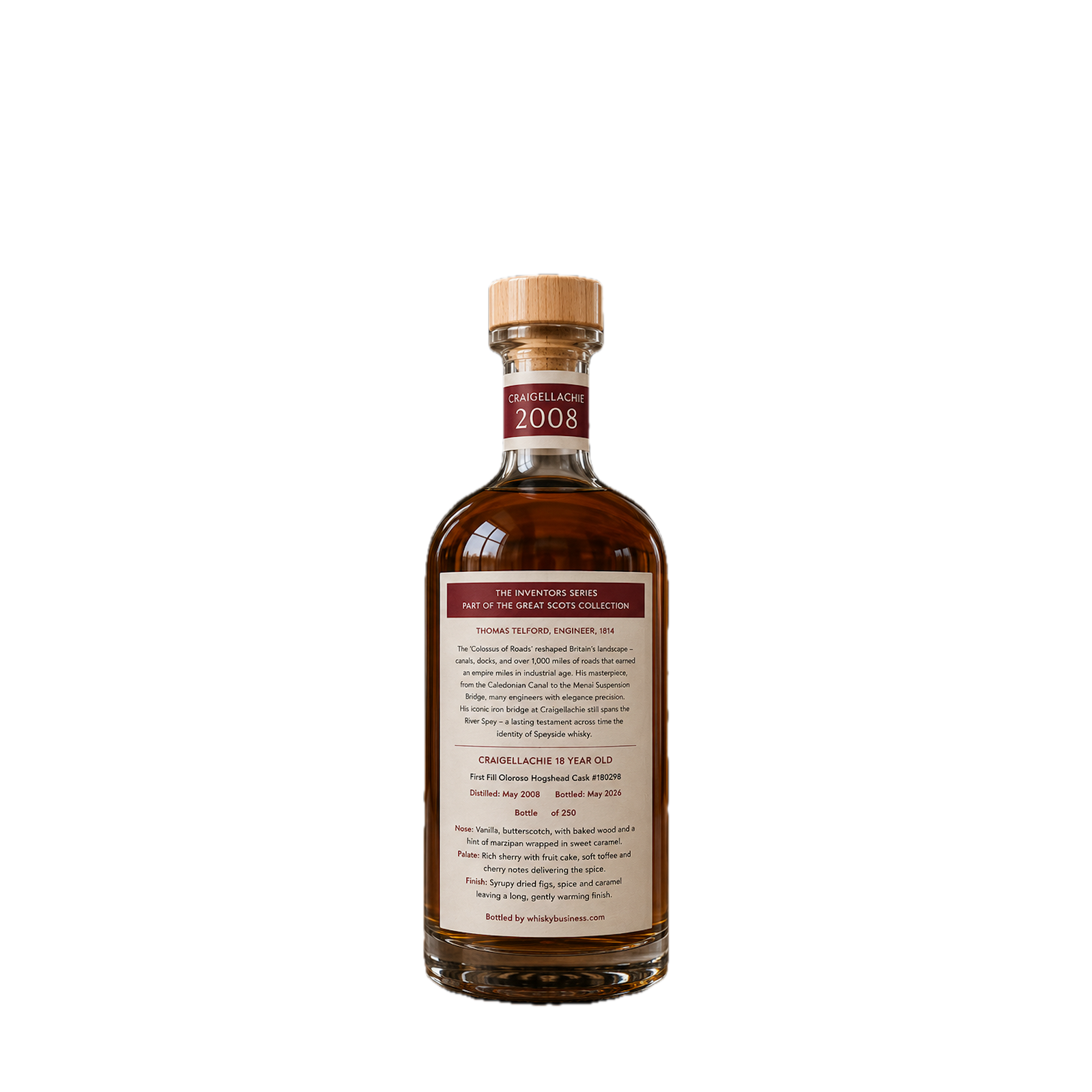Craigellachie 2008 18 Year Old 'The Inventors' 53.10% 70cl