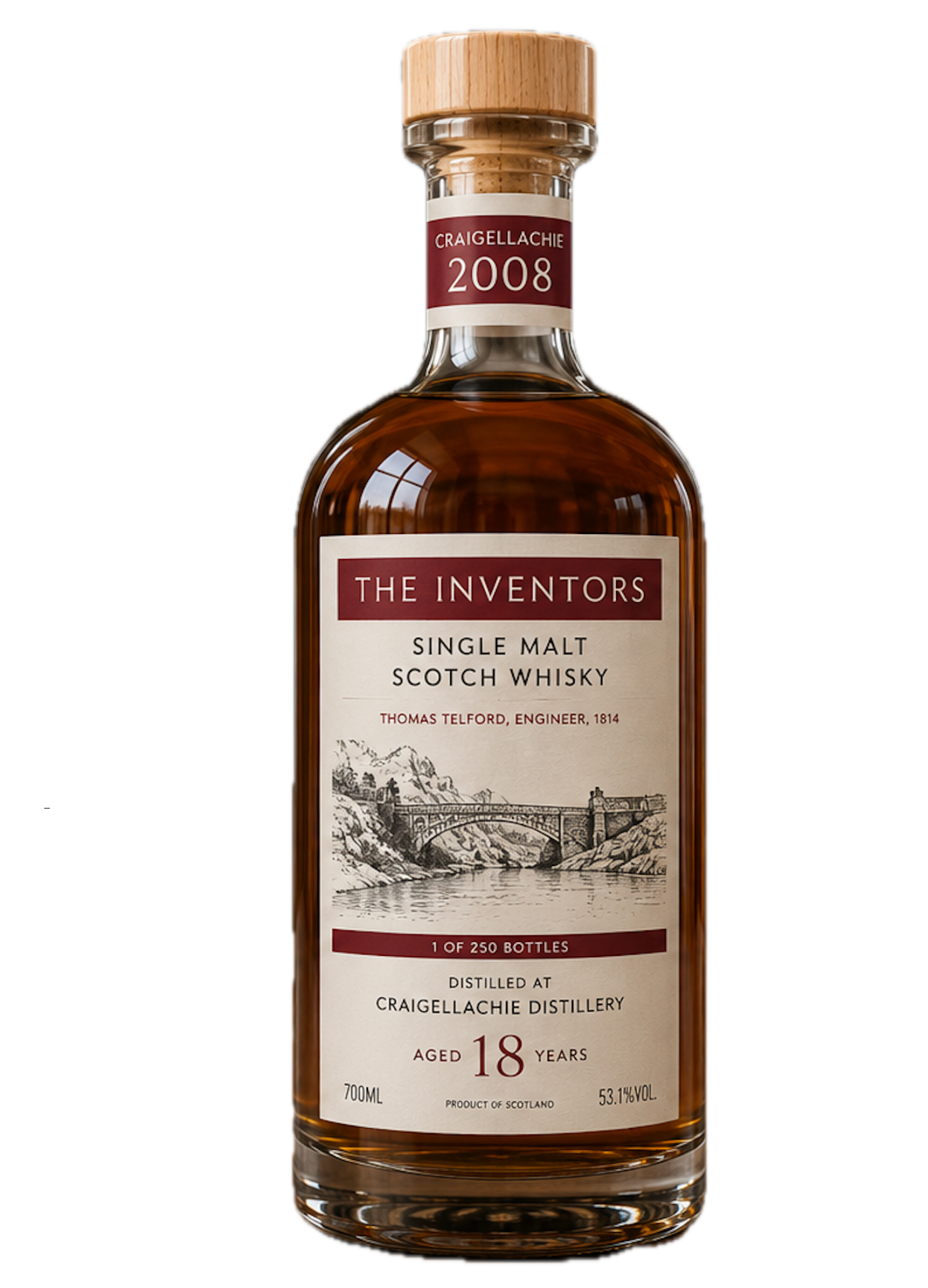 Craigellachie 2008 18 Year Old 'The Inventors' 52.10% 70cl