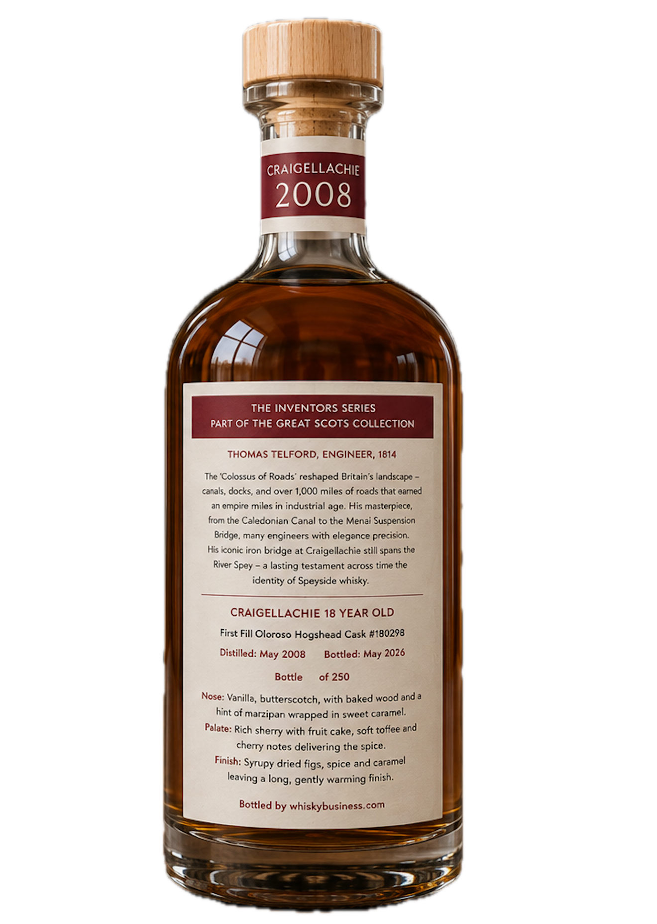 Craigellachie 2008 18 Year Old 'The Inventors' 52.10% 70cl
