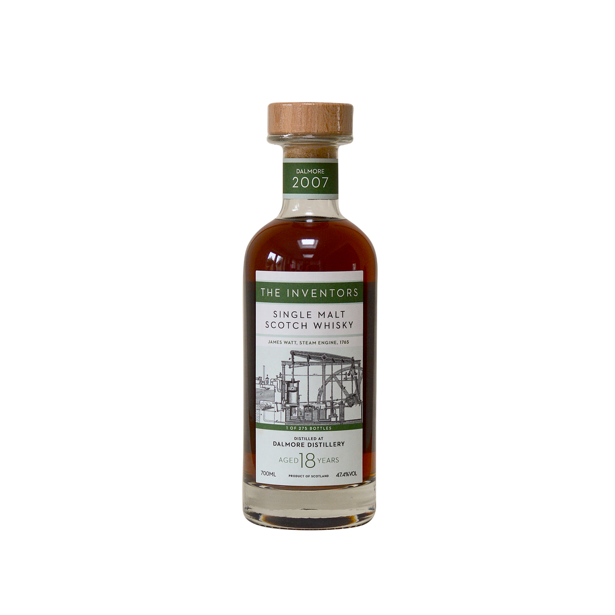 Dalmore 2007 18 Year Old &#39;The Inventors&#39; 47.40% 70cl