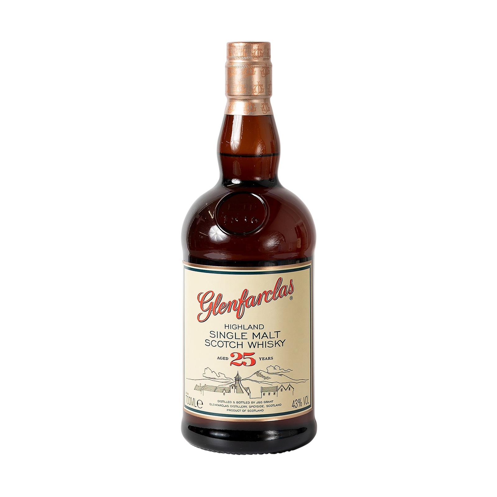 Glenfarclas 25 Year Old 43.00% 70cl