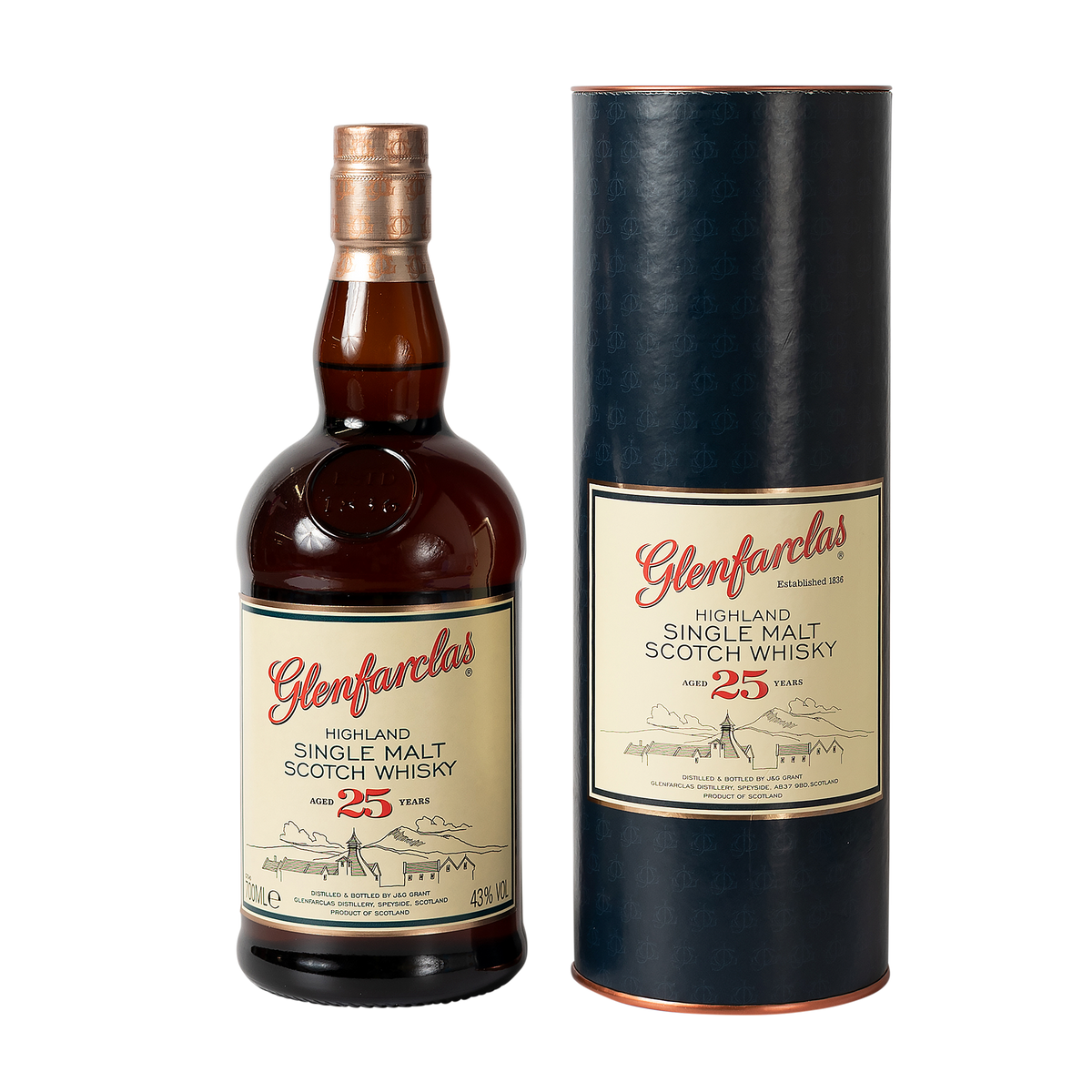 Glenfarclas 25 Year Old 43.00% 70cl